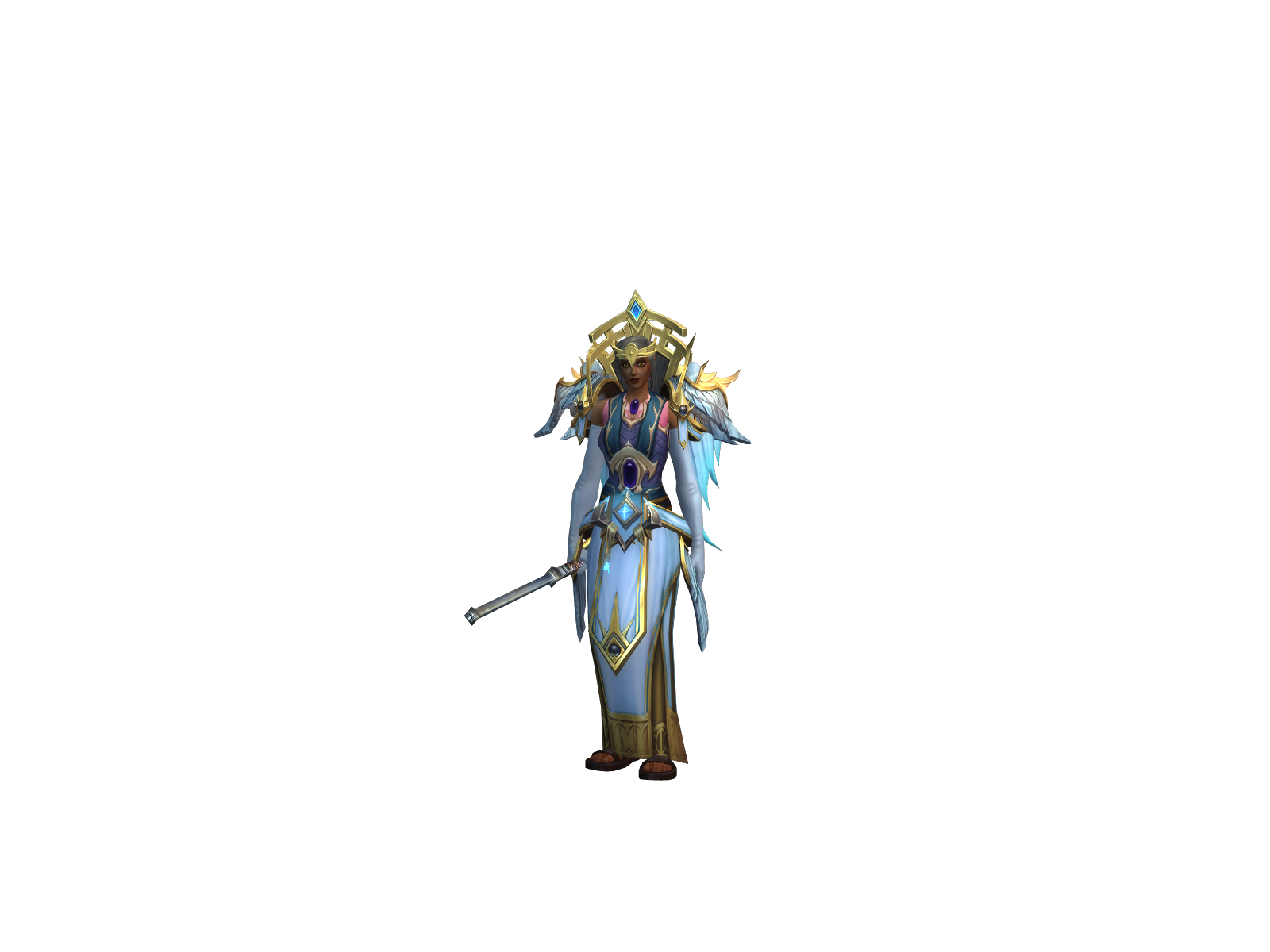 Kociapirania 3D character render