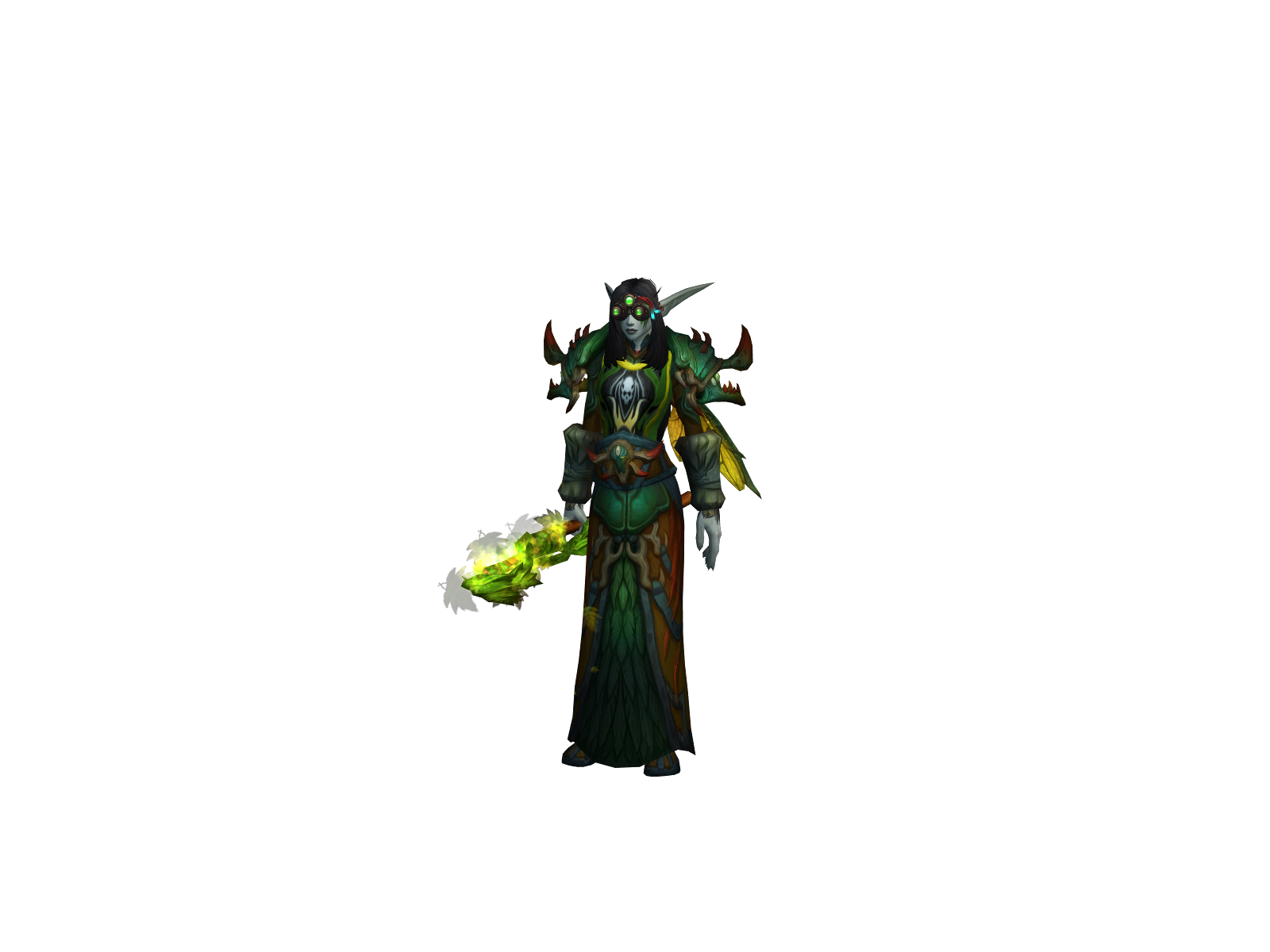 Nelf 3D character render
