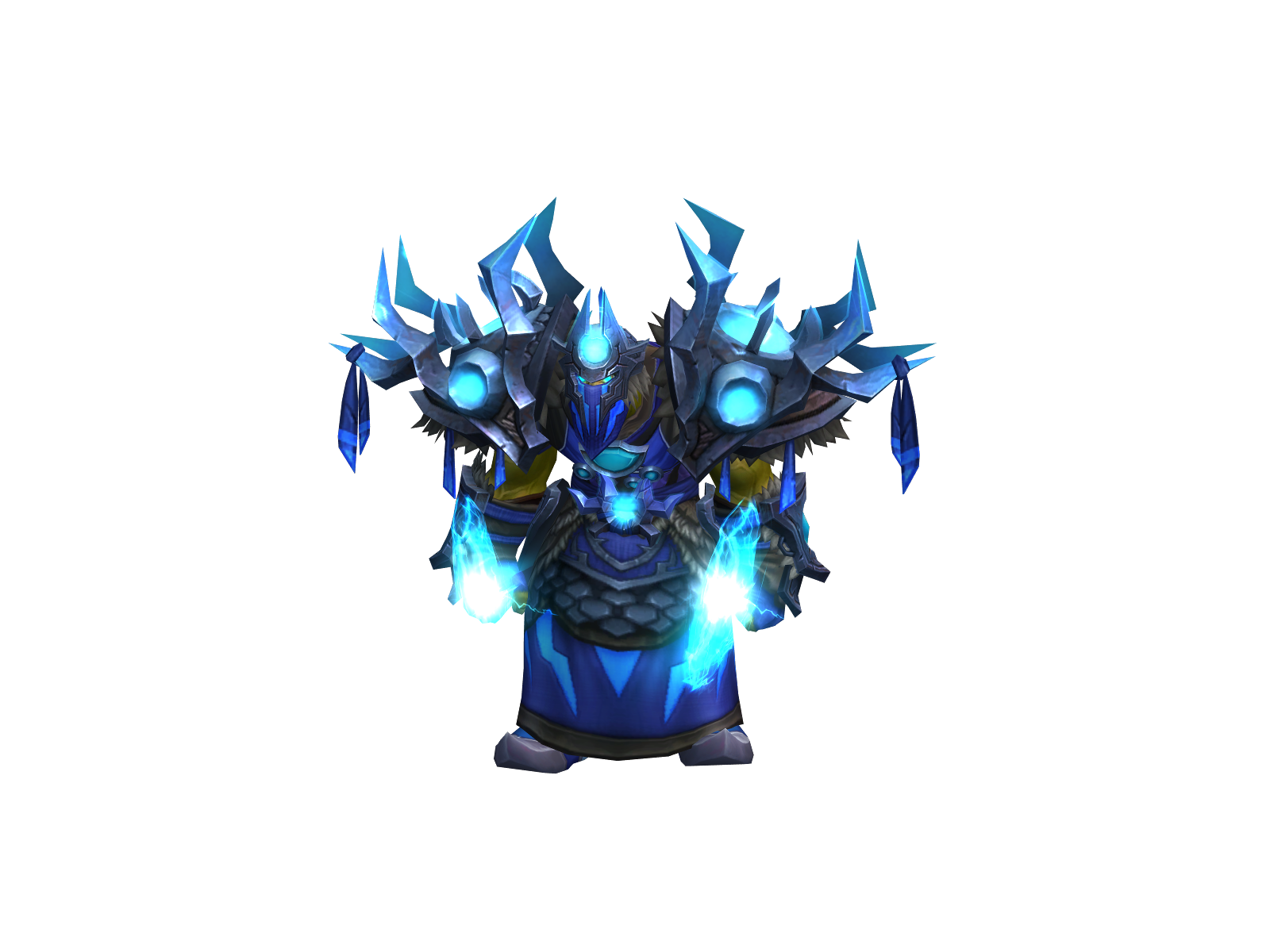 Algapone 3D character render