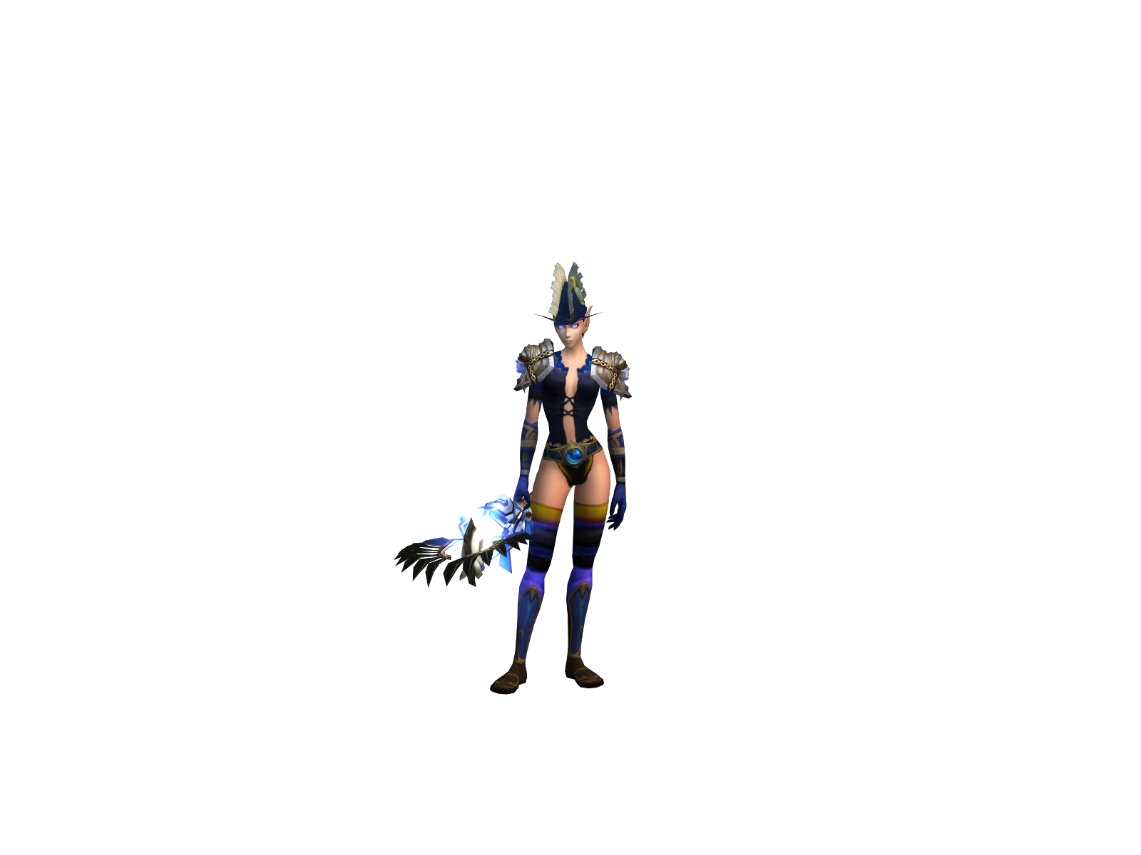 Sake 3D character render