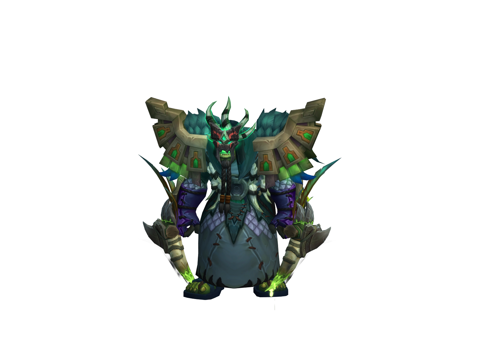 Praylu 3D character render