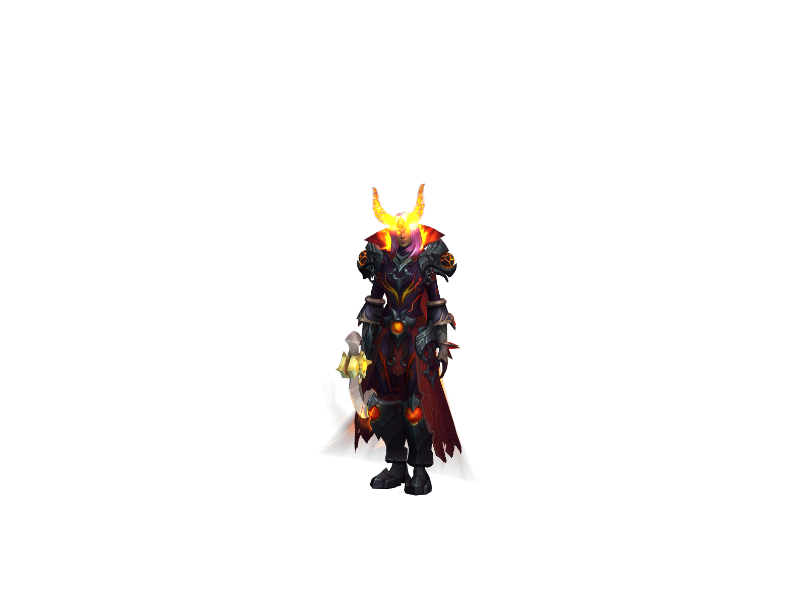 Atenia 3D character render