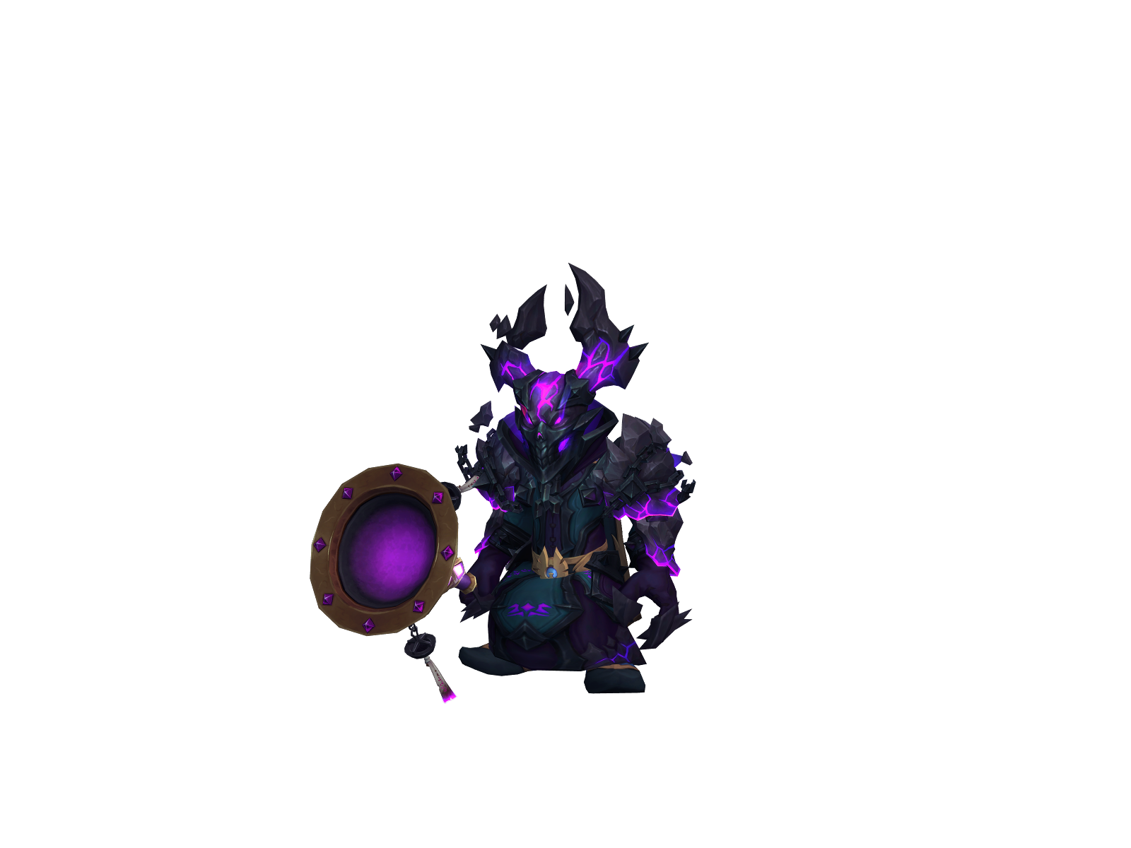Tiberiux 3D character render