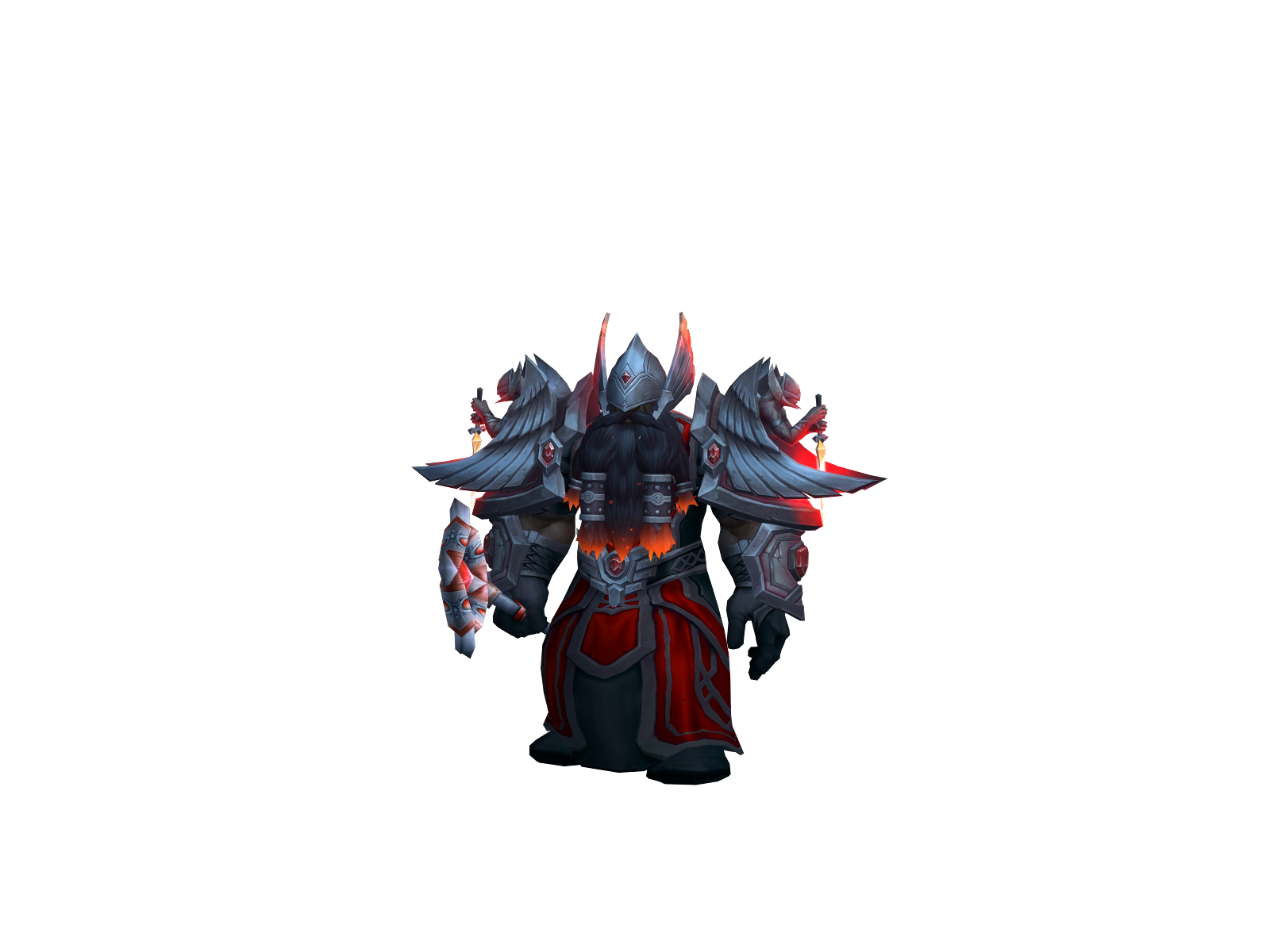 Glob 3D character render