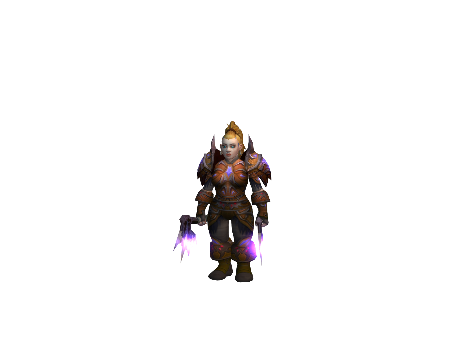 Schlammy 3D character render