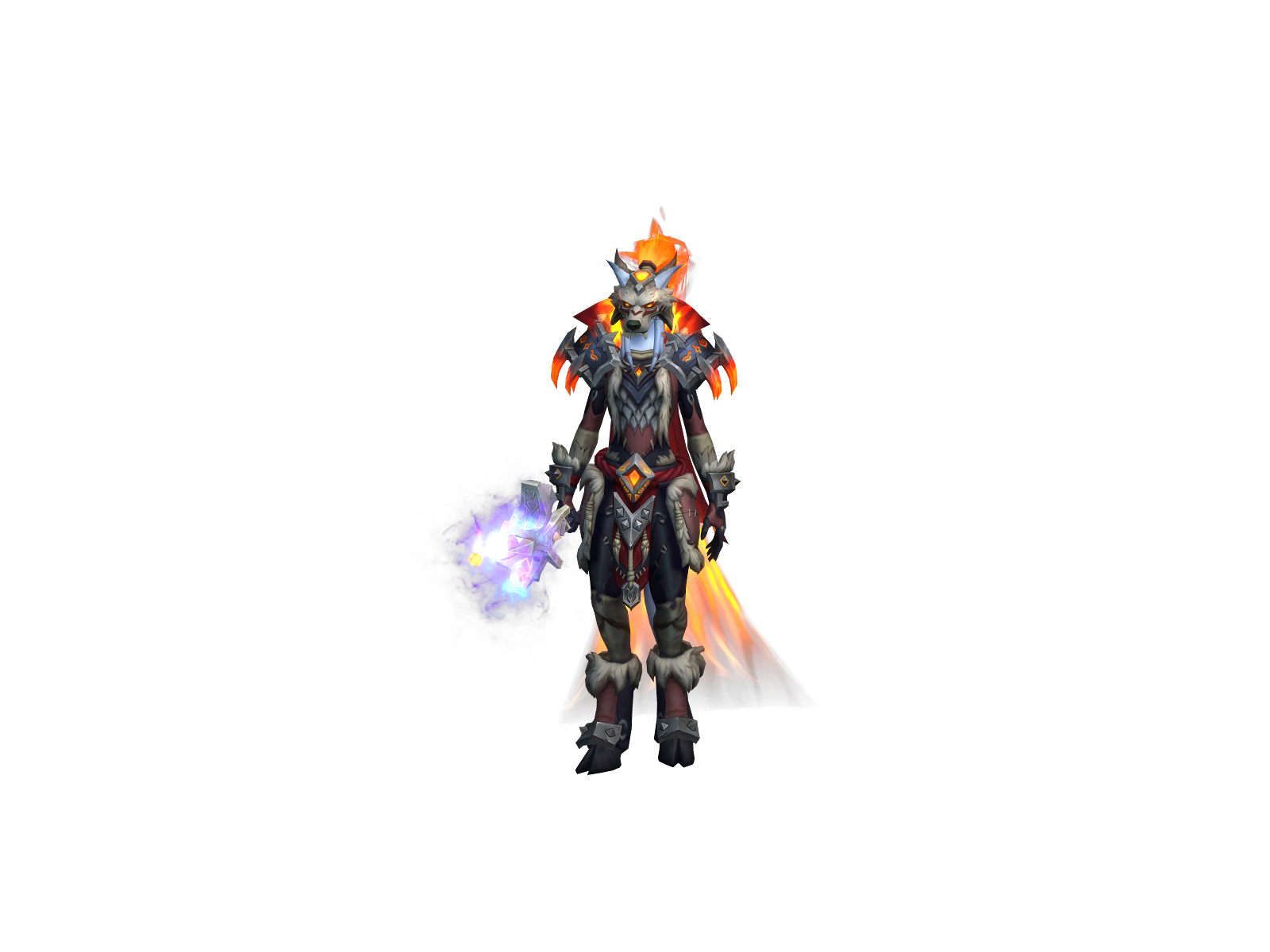 Serafin 3D character render