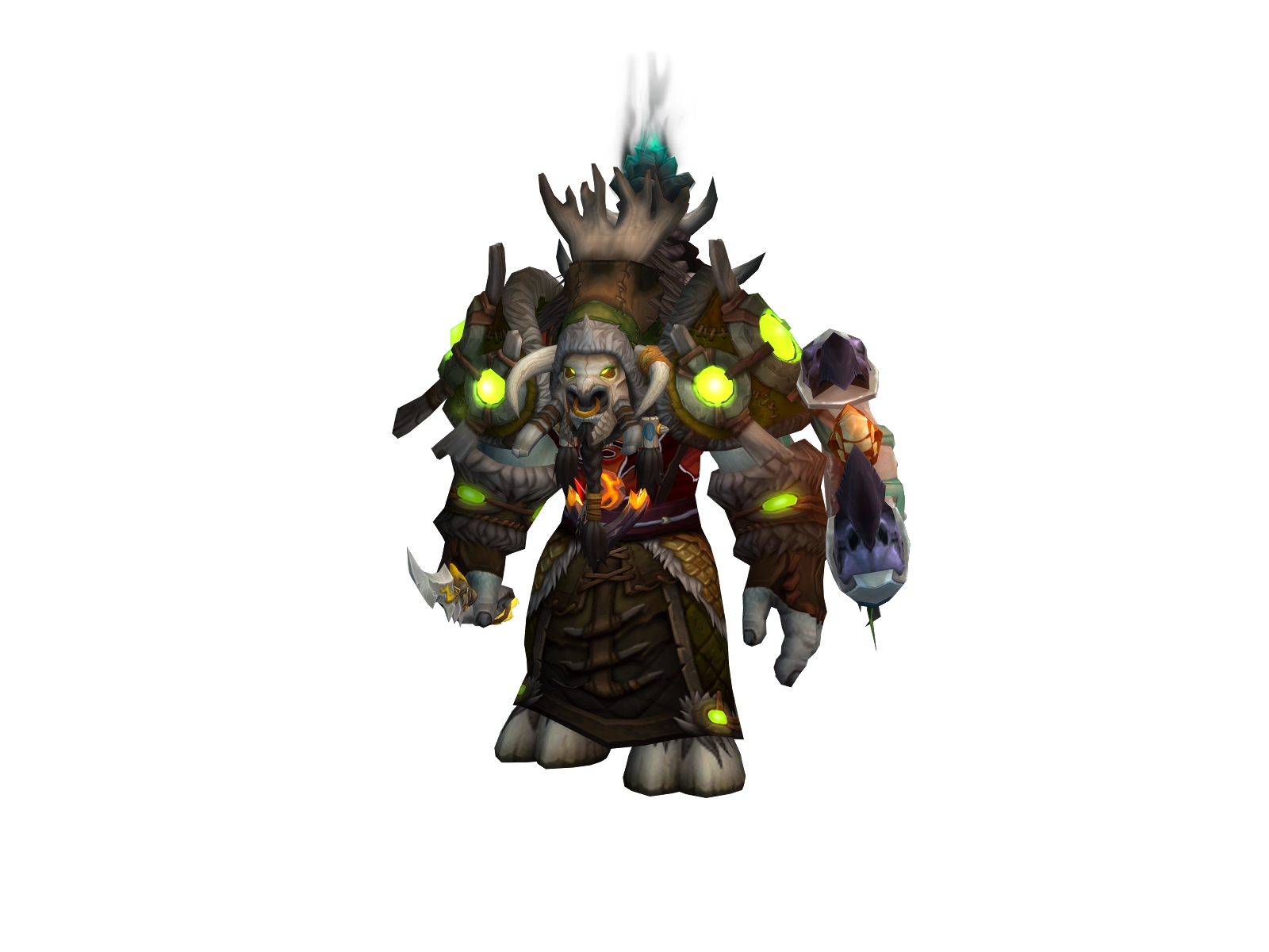 Bôrstên 3D character render