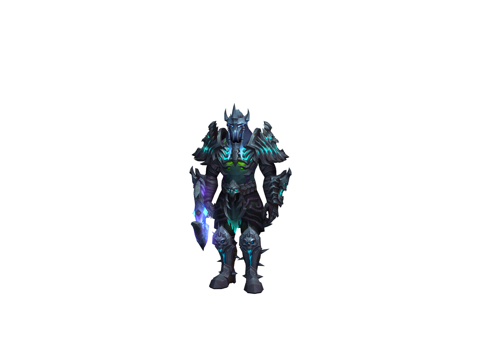 Ruin 3D character render