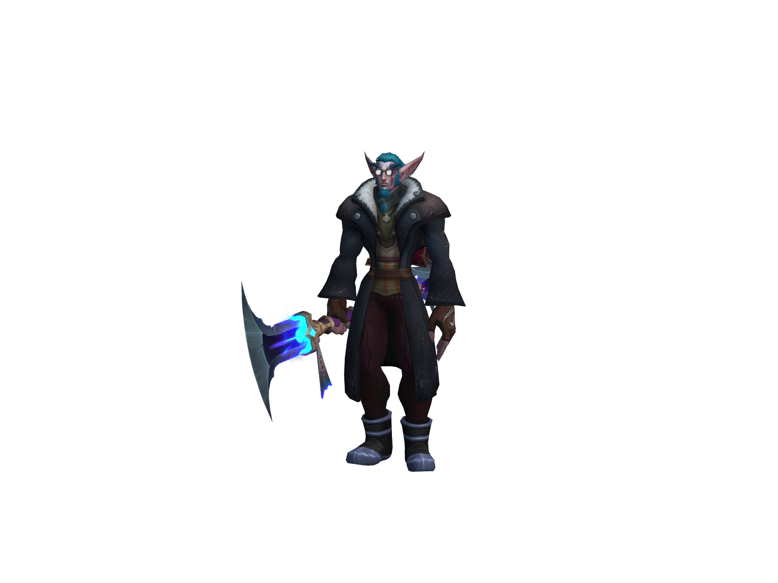 Brawler 3D character render