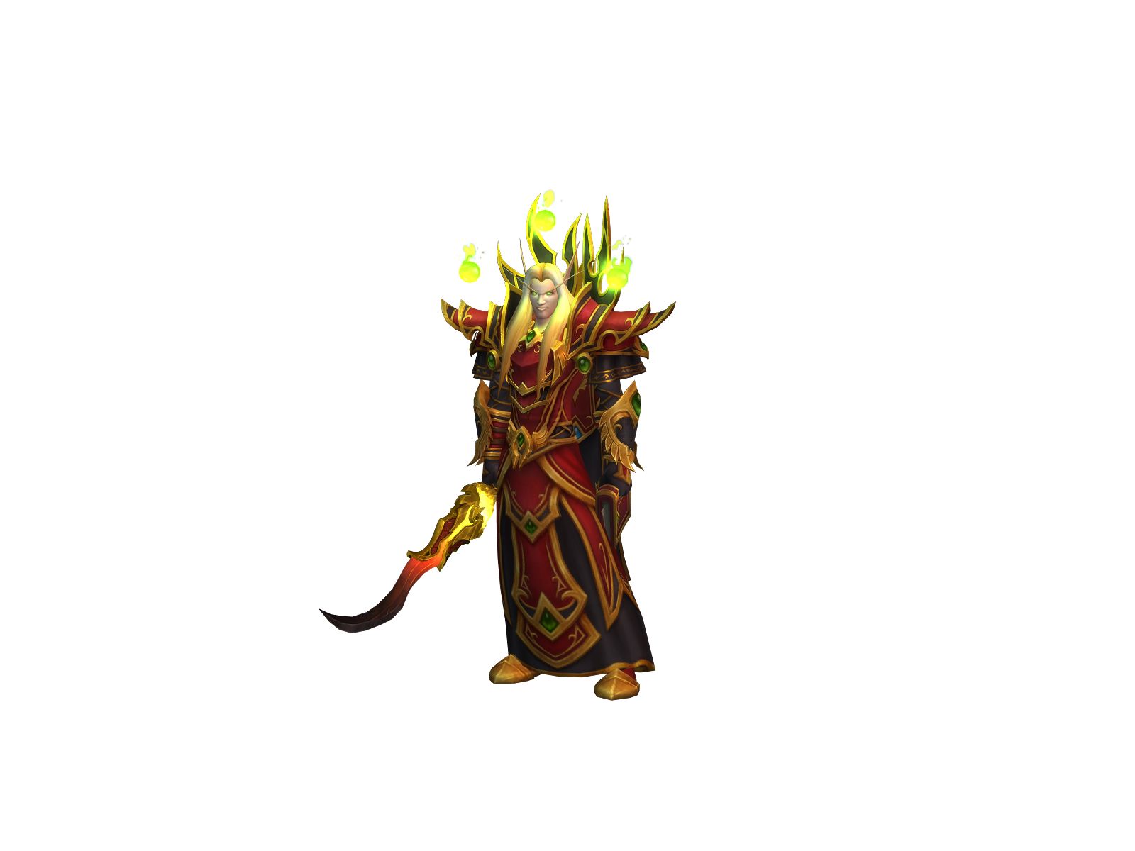 Kael 3D character render