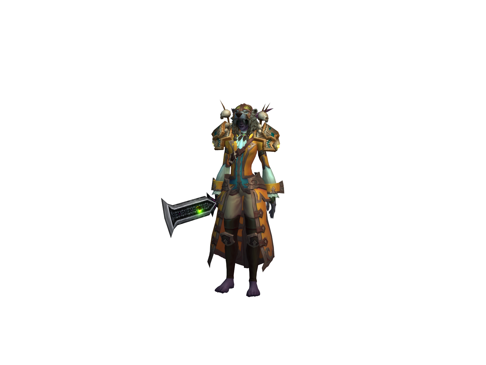 Leooni 3D character render
