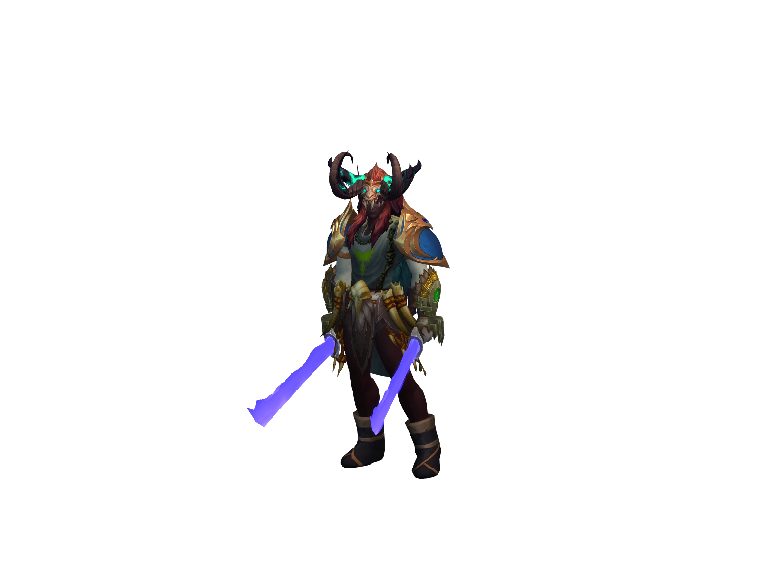 Gwailo 3D character render