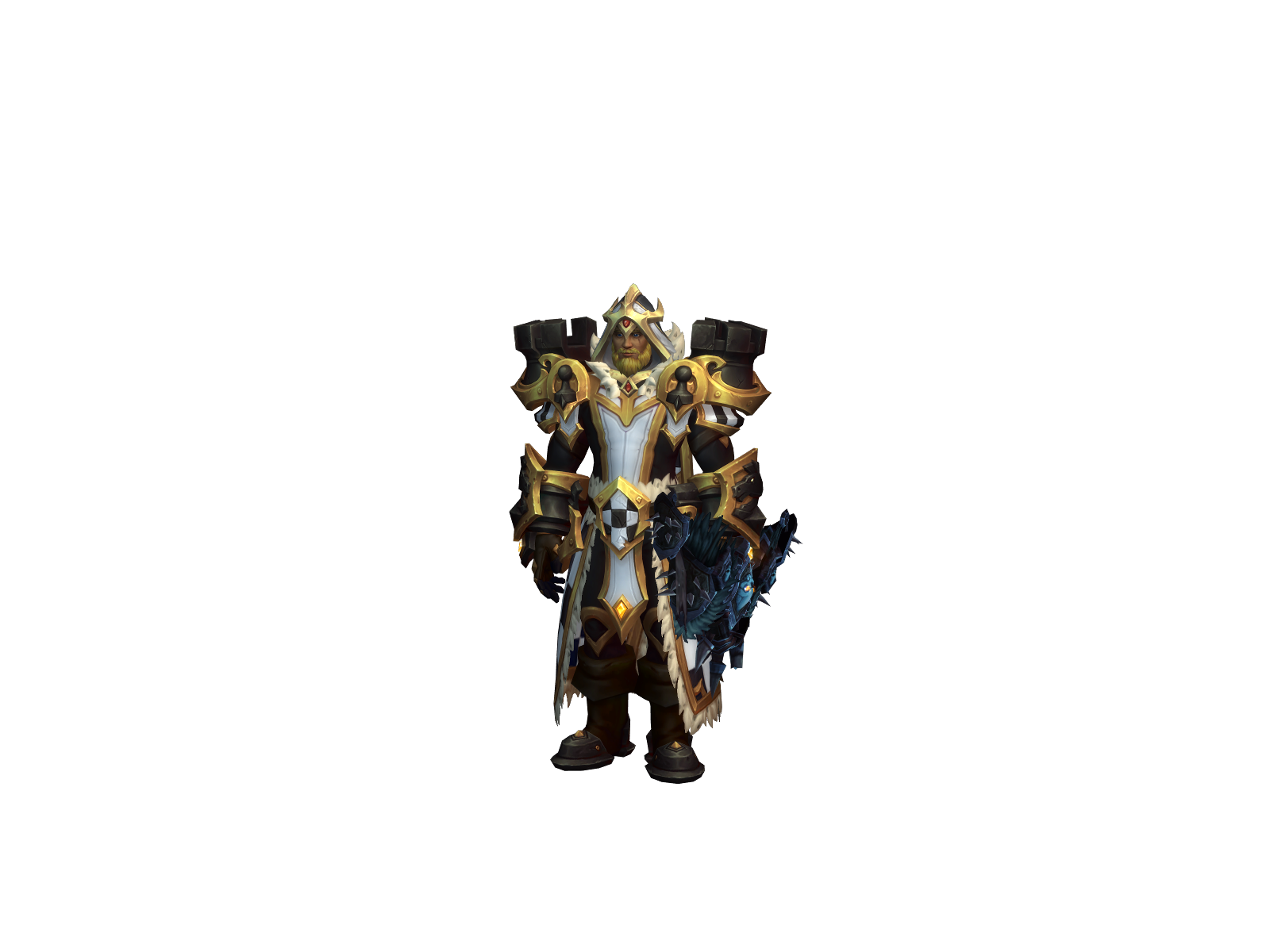 Zroosh 3D character render