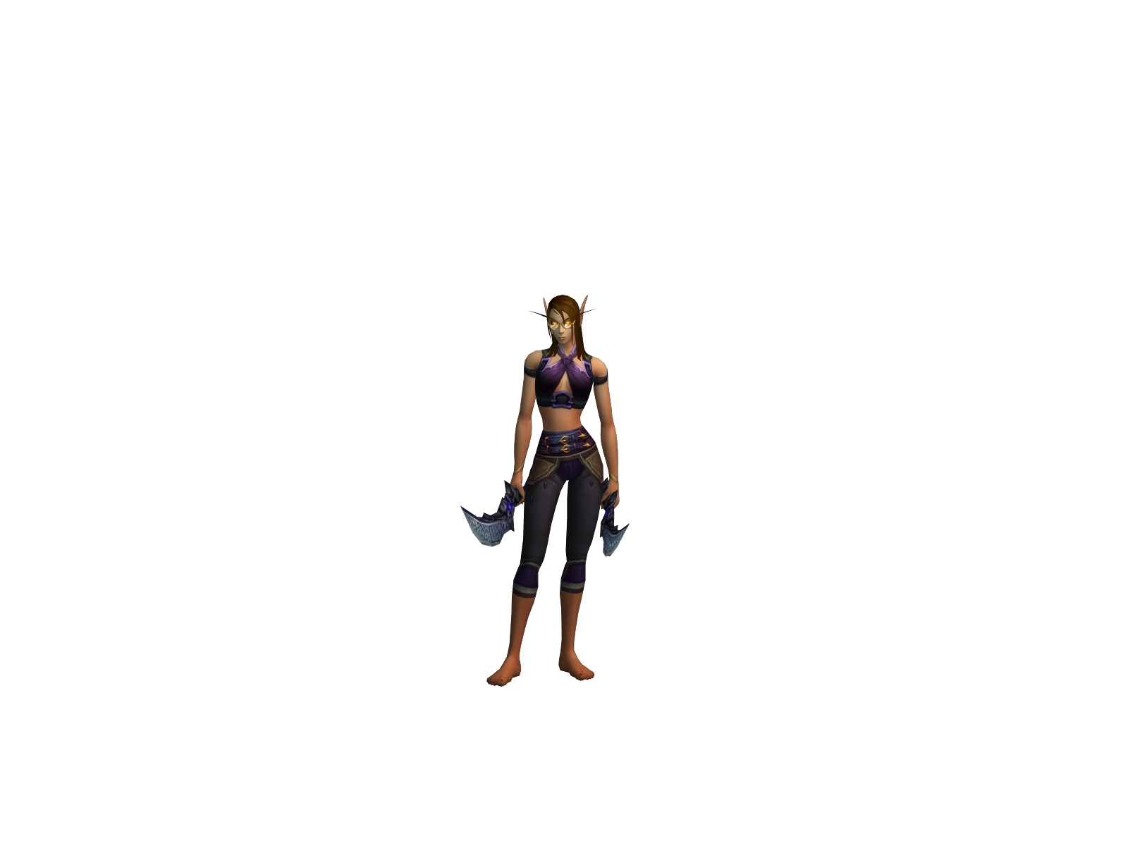 Velia 3D character render