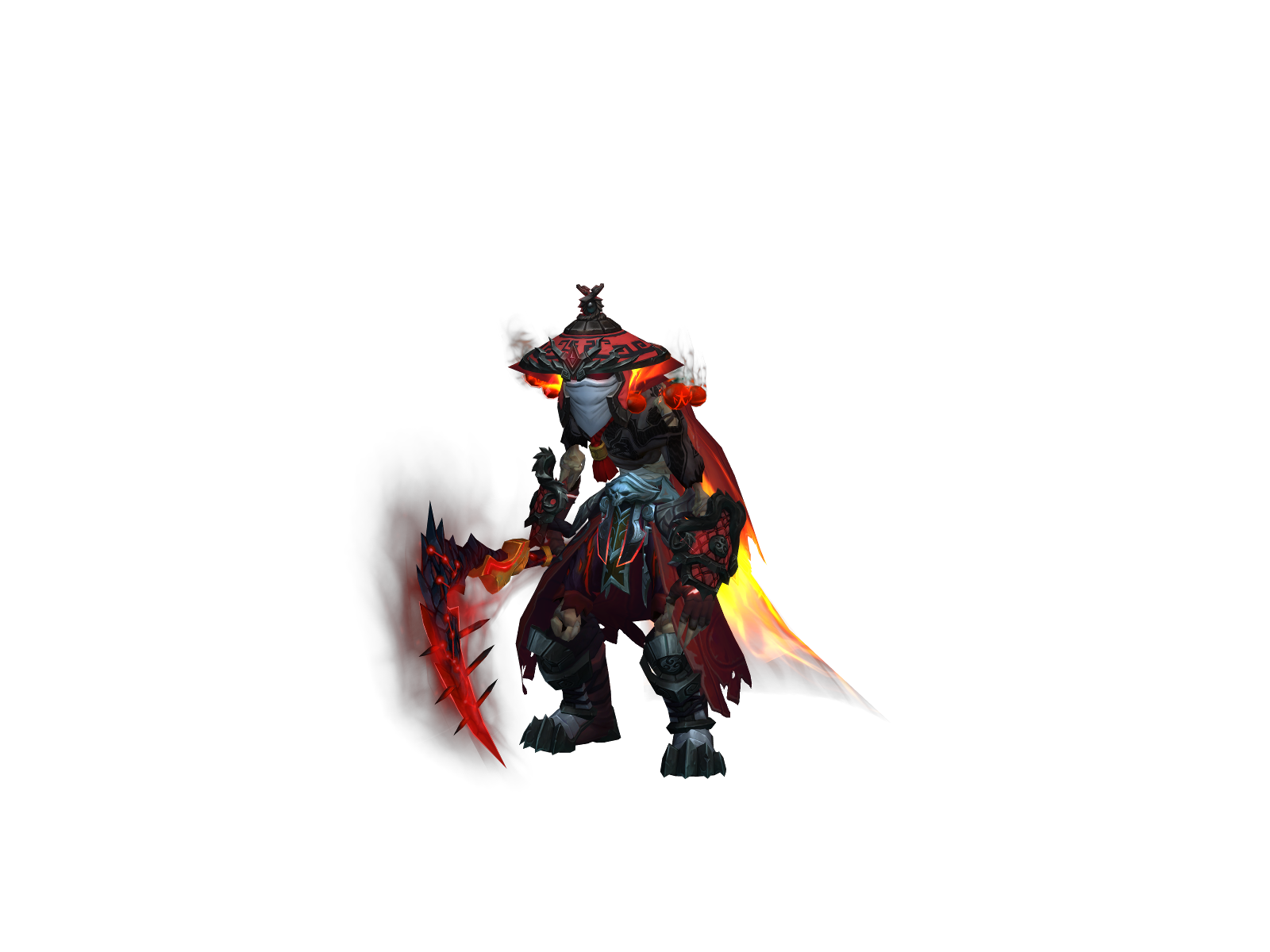 Buddhurd 3D character render