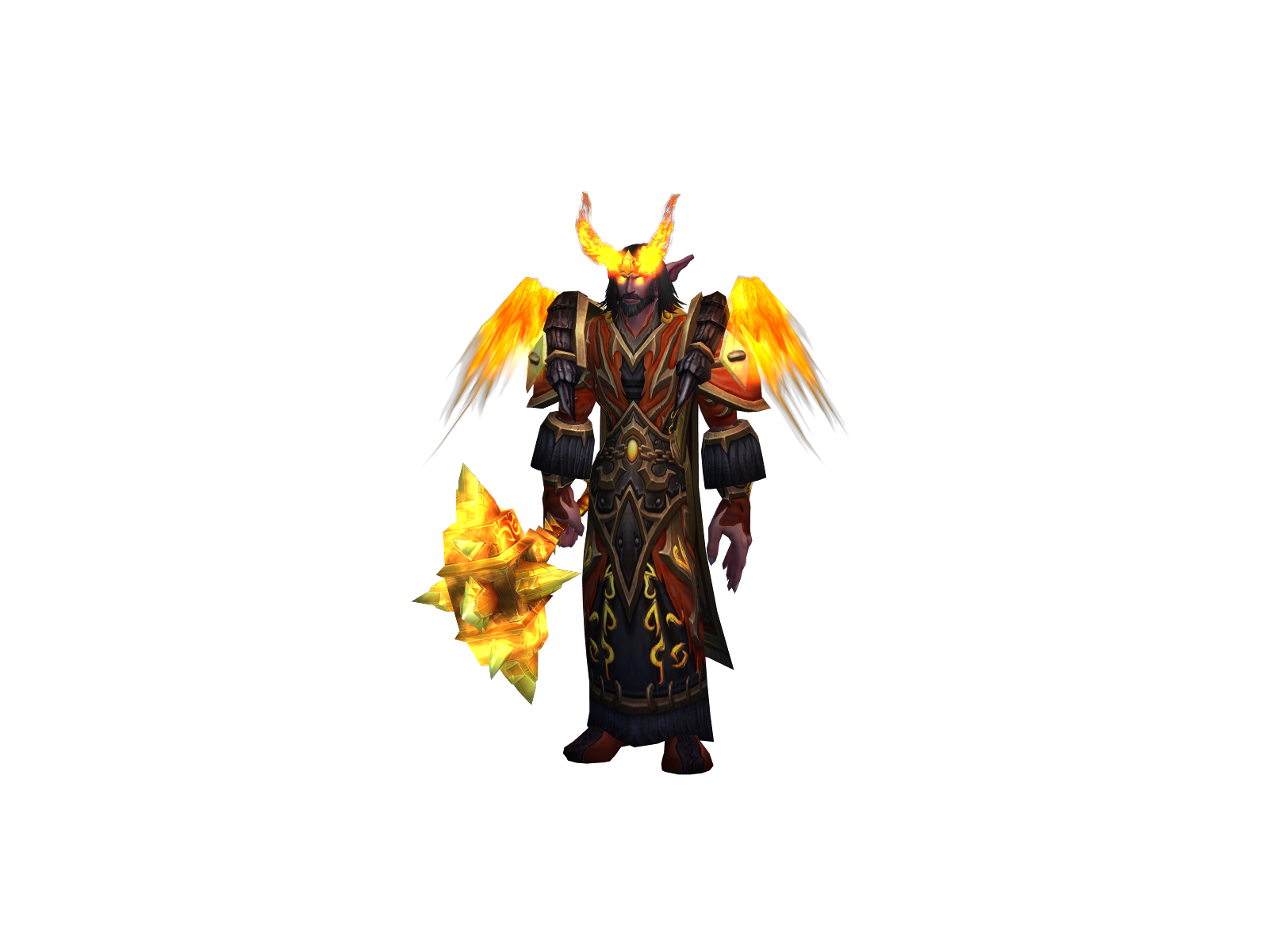 Tindral 3D character render