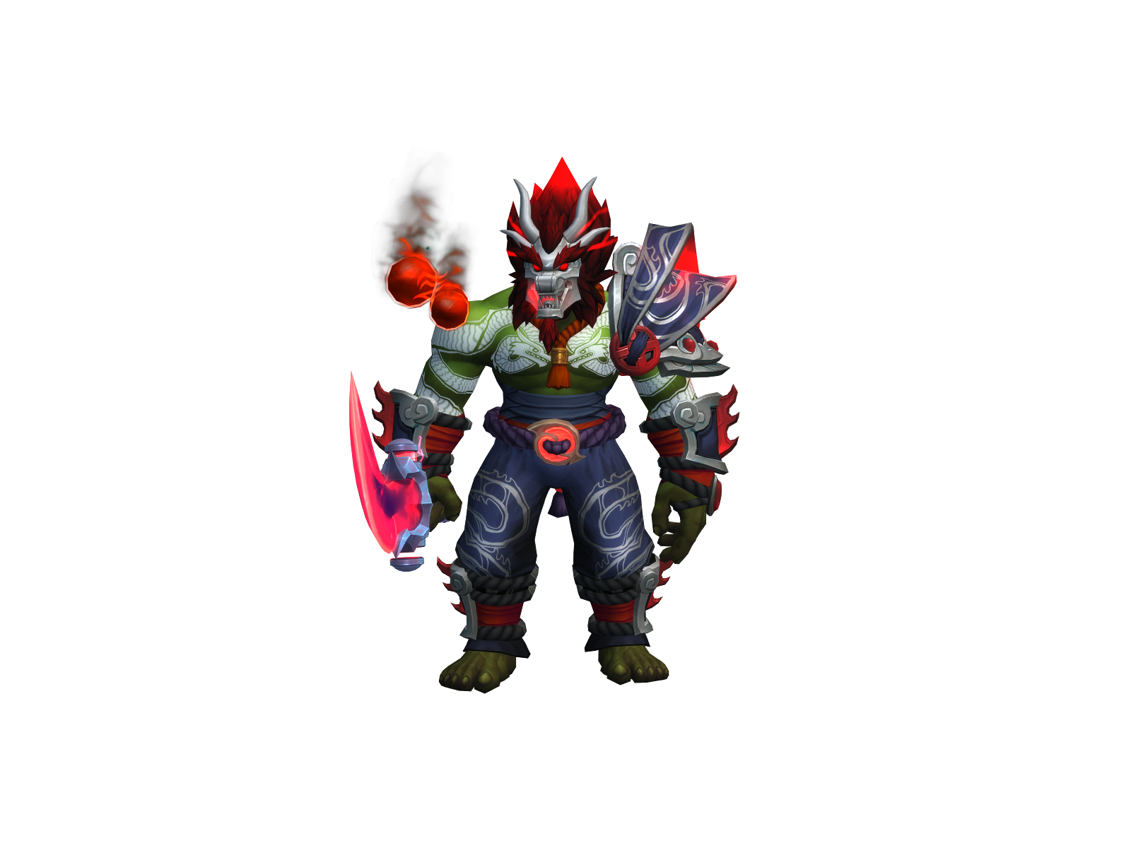 Robrolls 3D character render