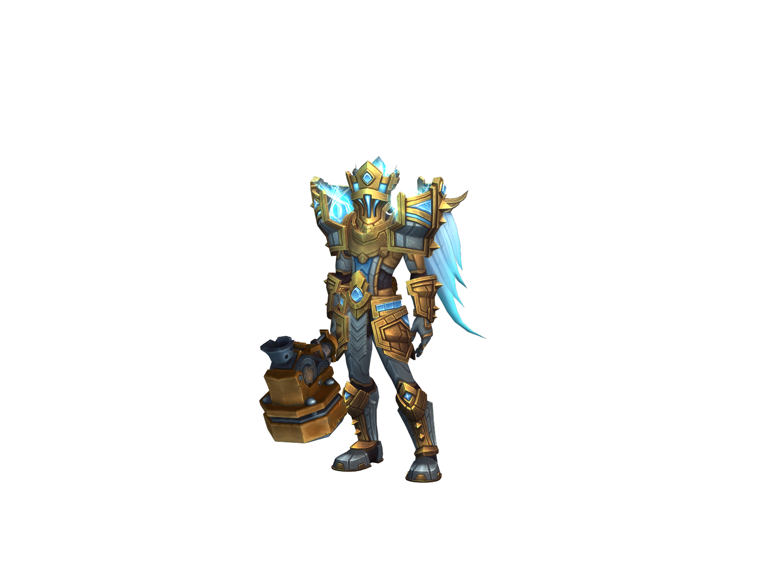 Shadeslayer 3D character render