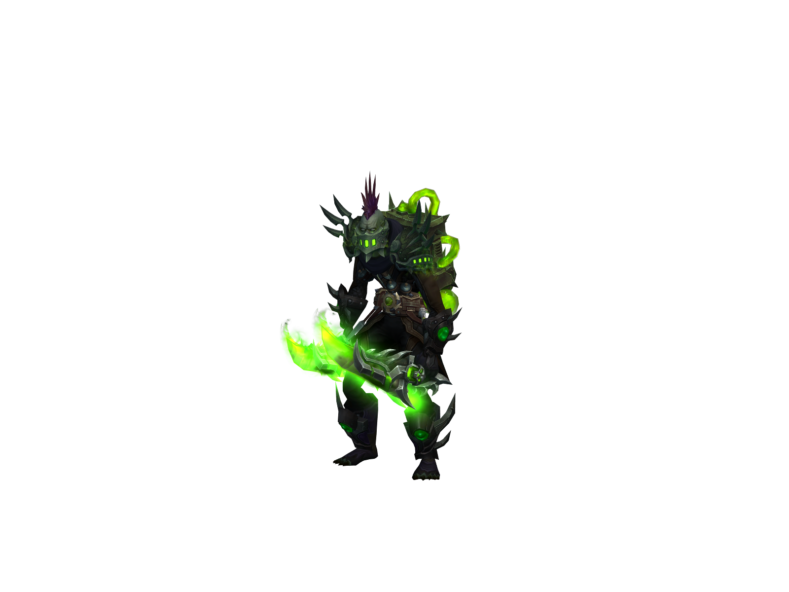 Venomspit 3D character render