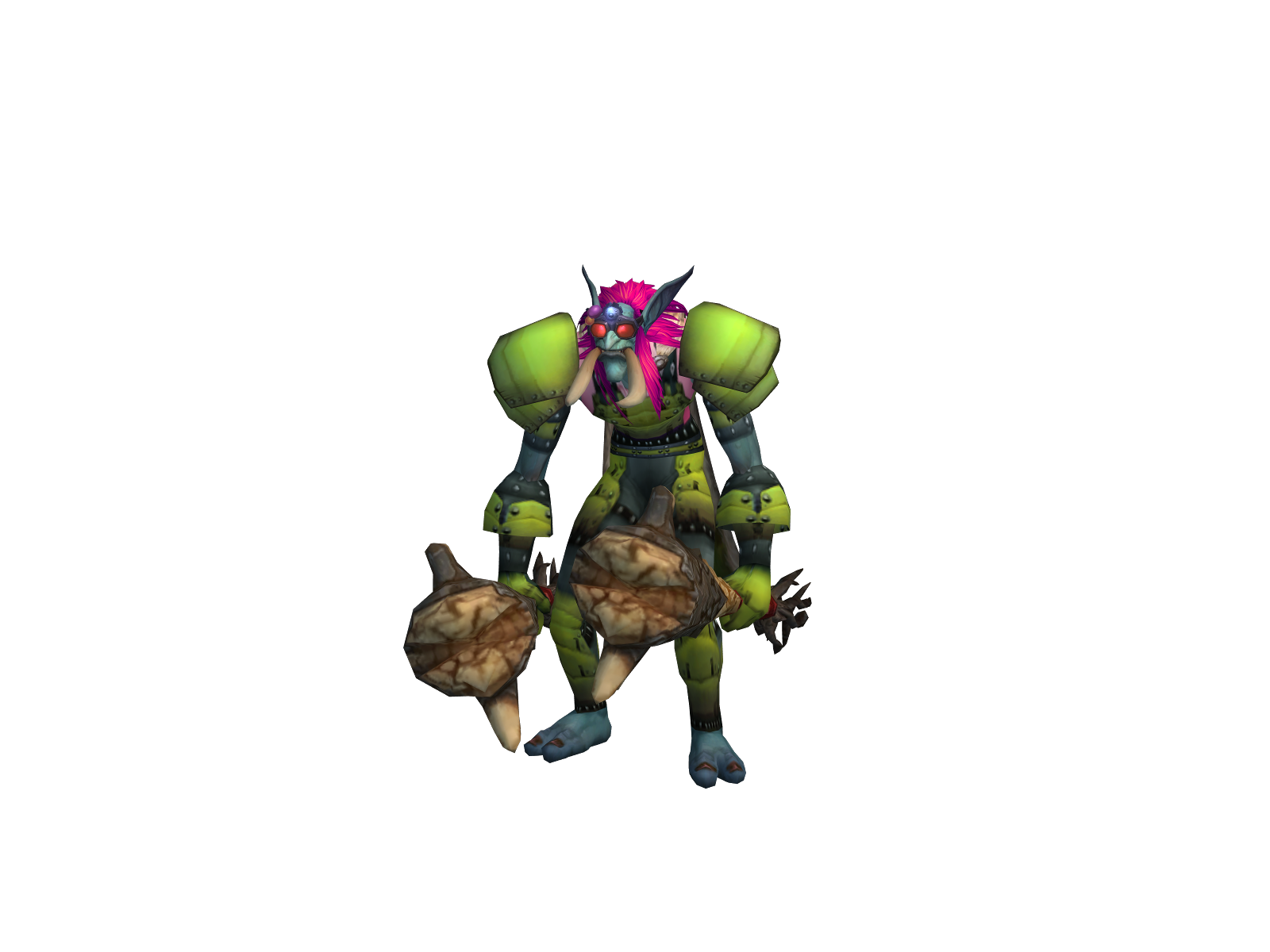 Zinkö 3D character render