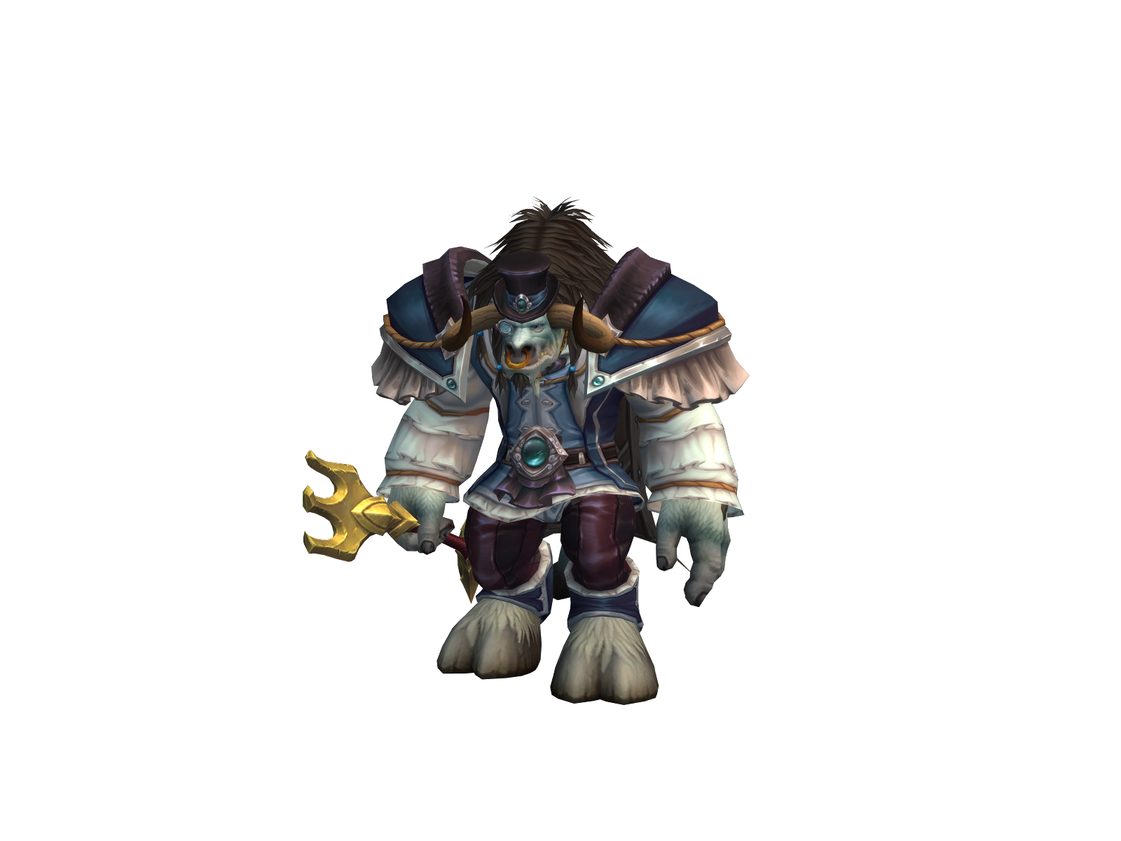 Calcutta 3D character render
