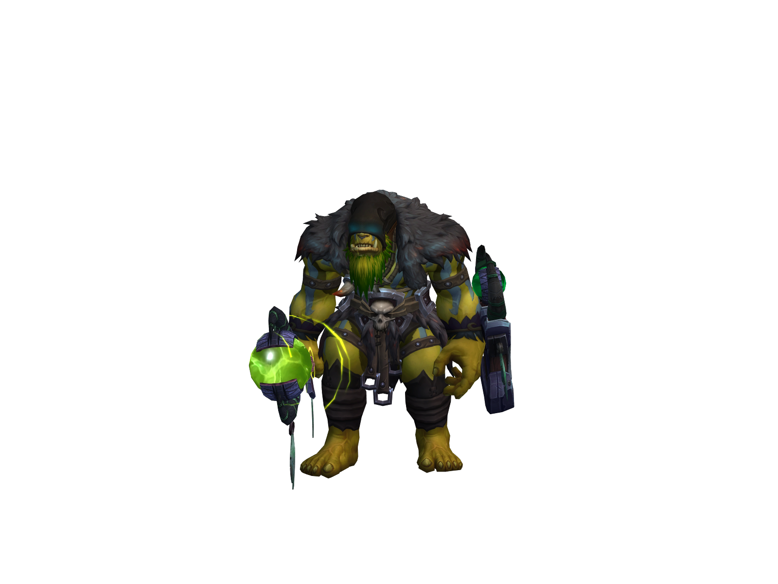 Totemjeff 3D character render