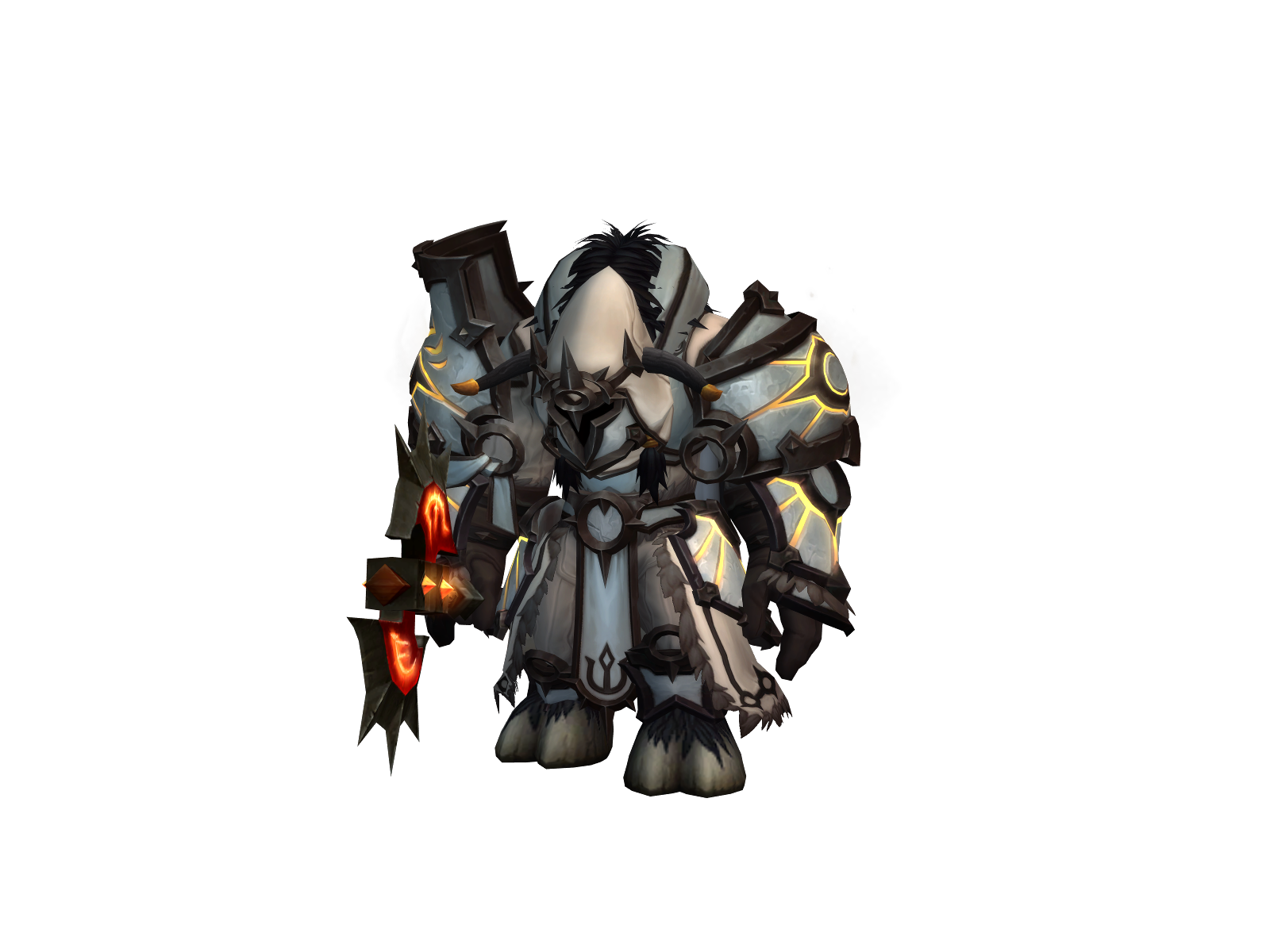 Dauda 3D character render
