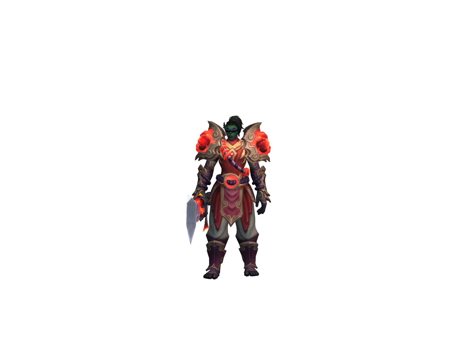 Kessy 3D character render