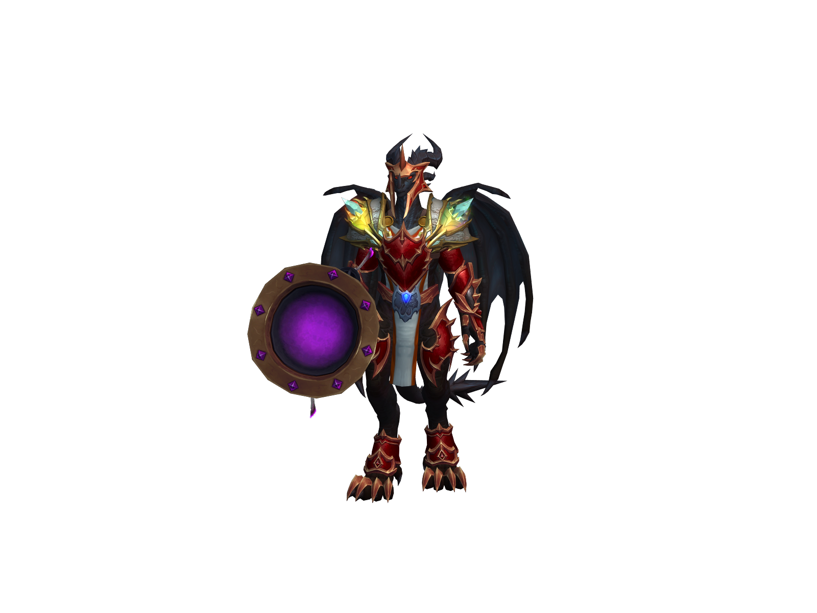 Fyrakk 3D character render
