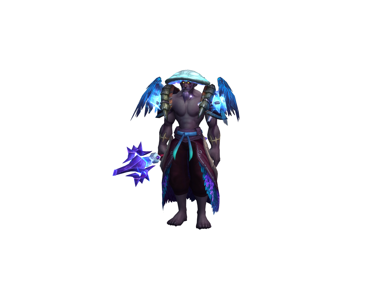 Uljin 3D character render