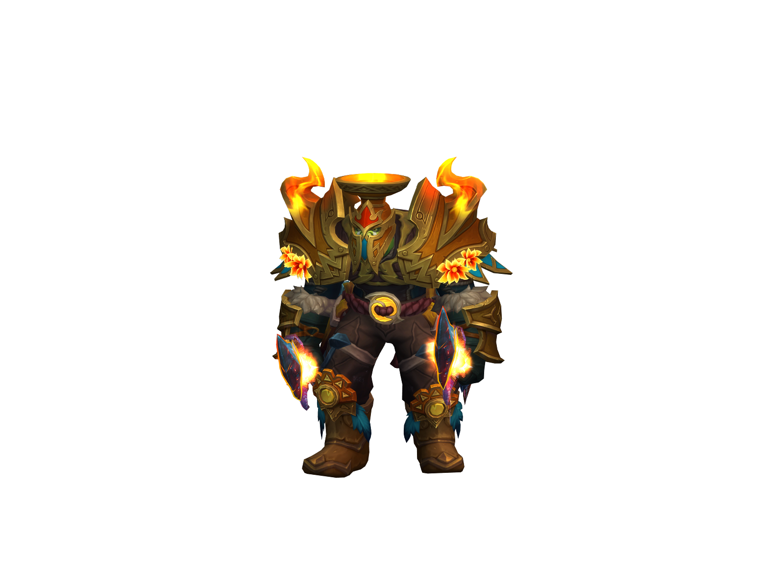 Hellgrom 3D character render