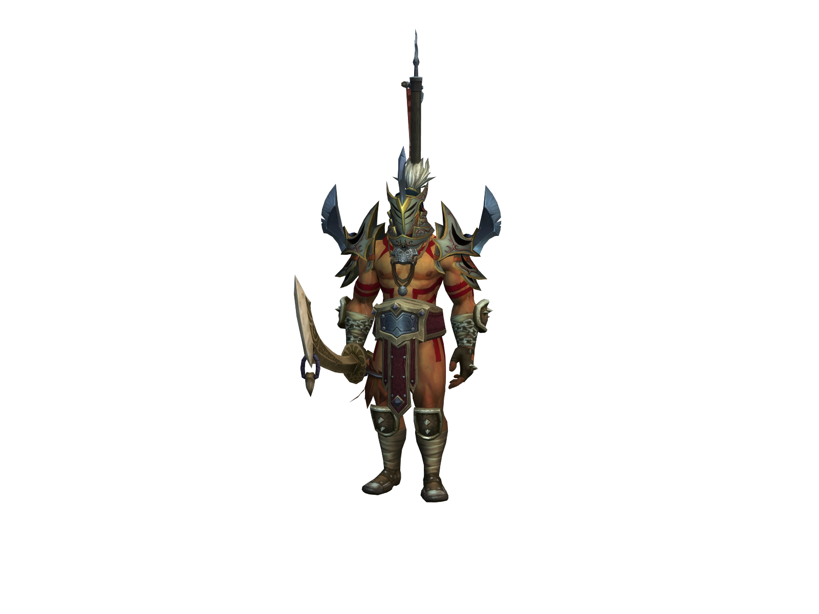 Ky 3D character render