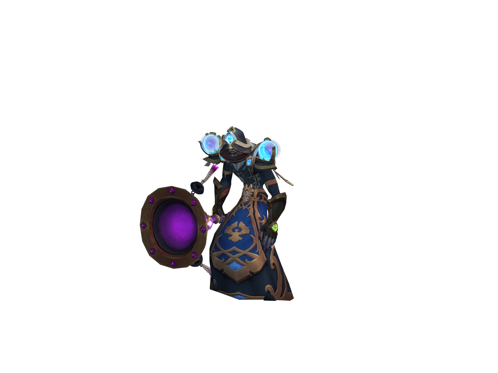 Coldveins 3D character render
