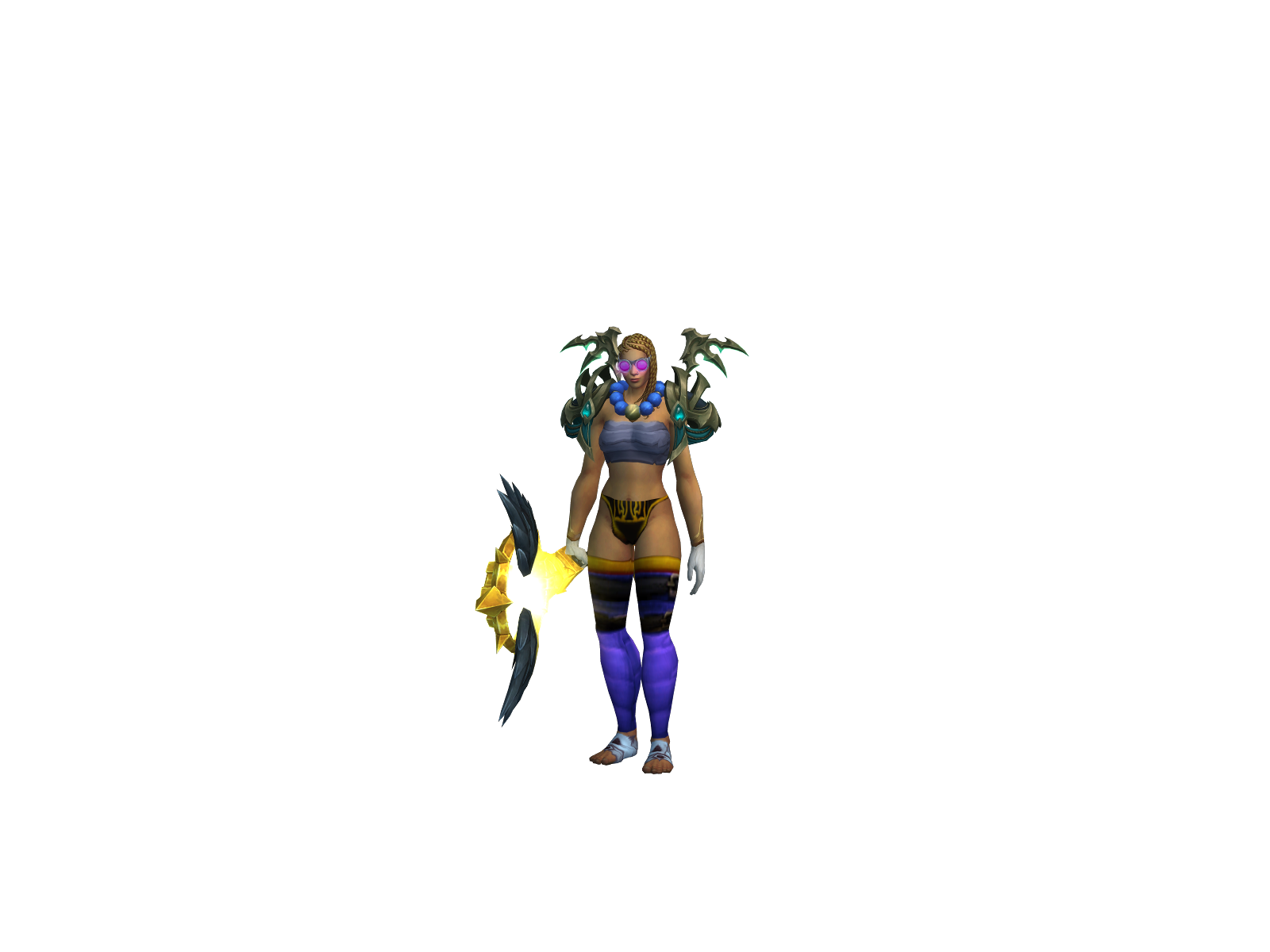 Deedy 3D character render