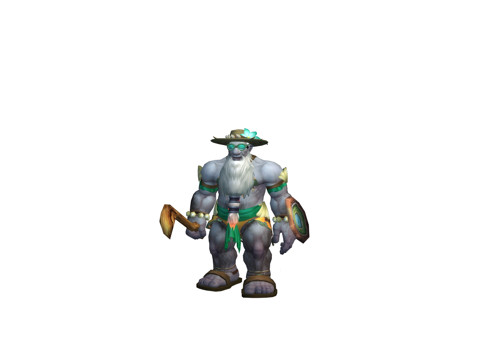 Roeger 3D character render