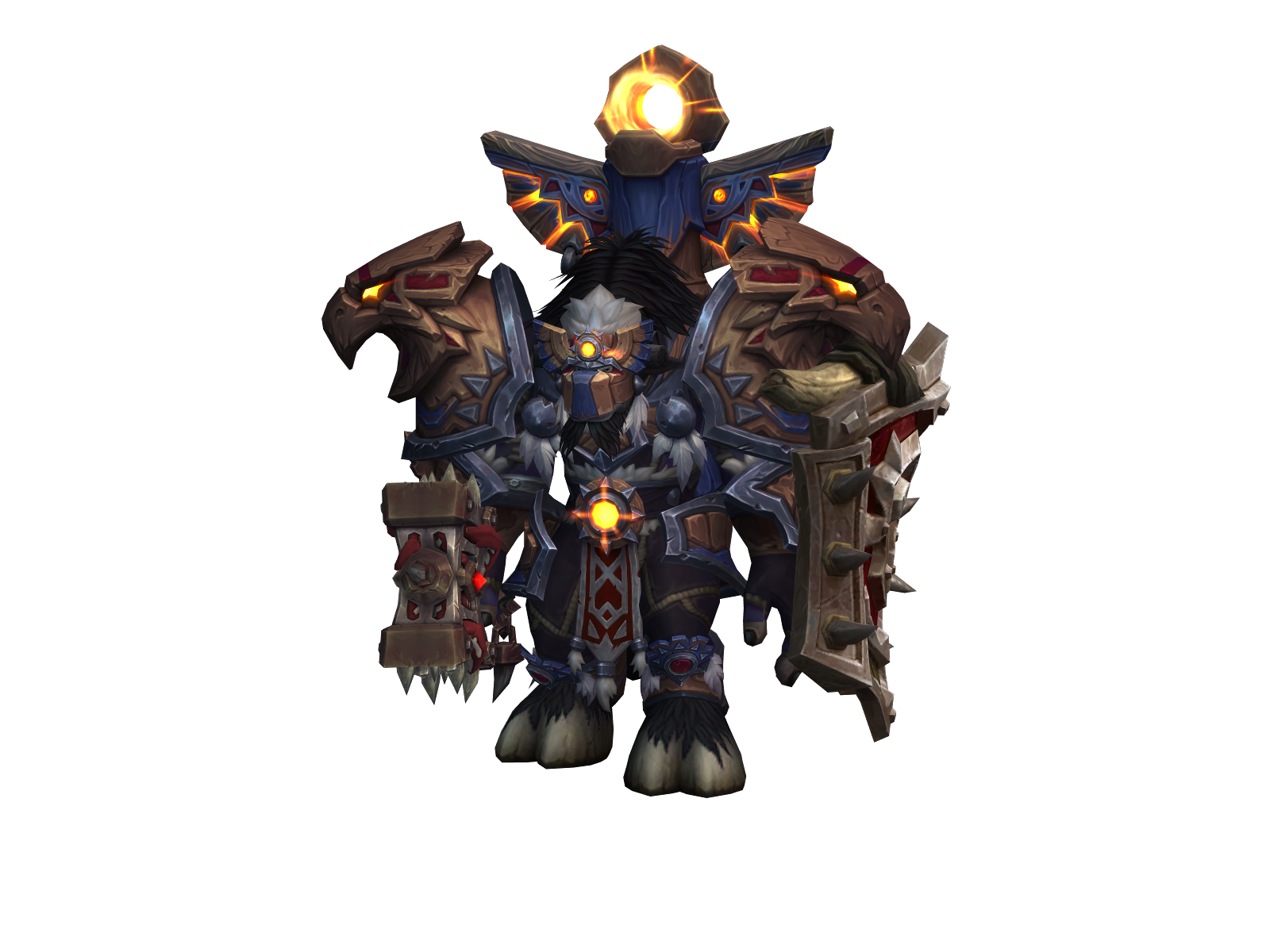 crom 3D character render