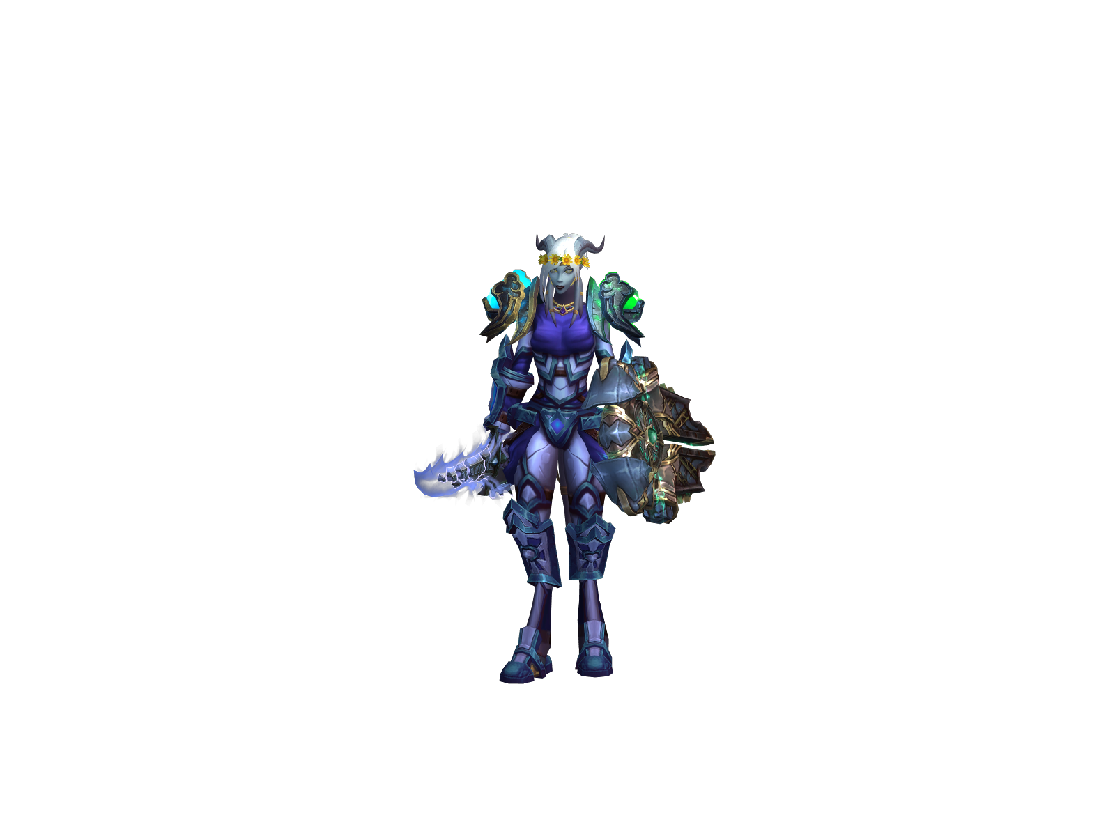 ghadjâr 3D character render