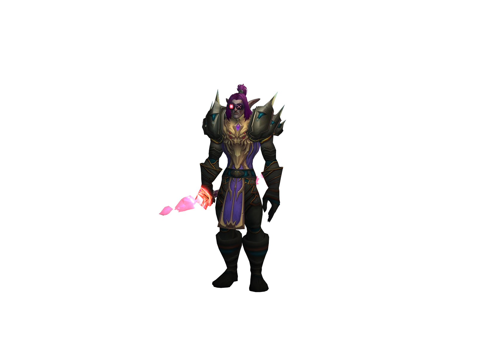 Hewn 3D character render