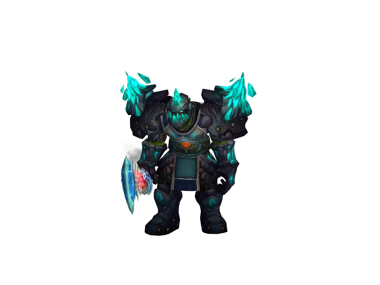 Taektu 3D character render