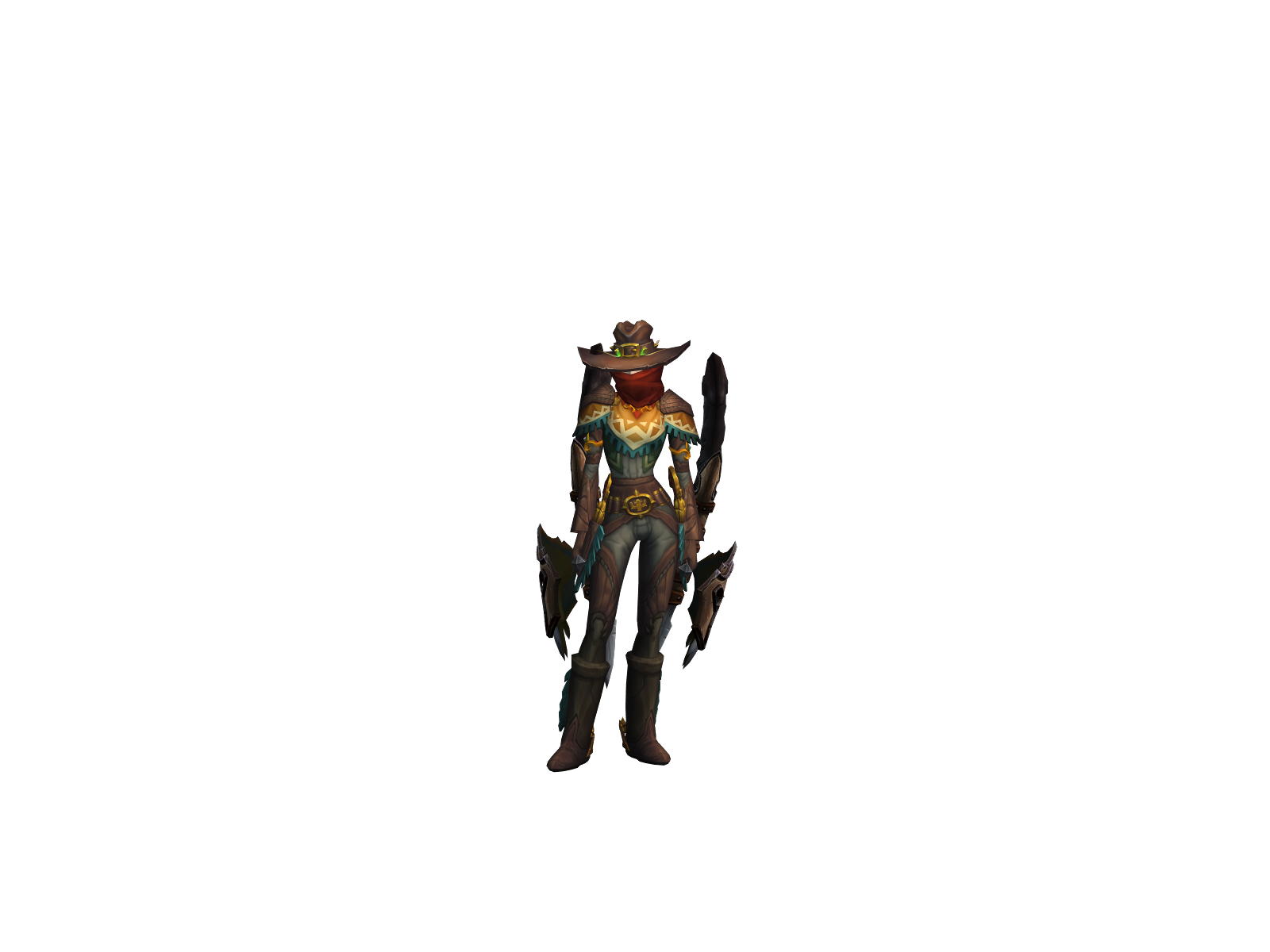 Ovaro 3D character render