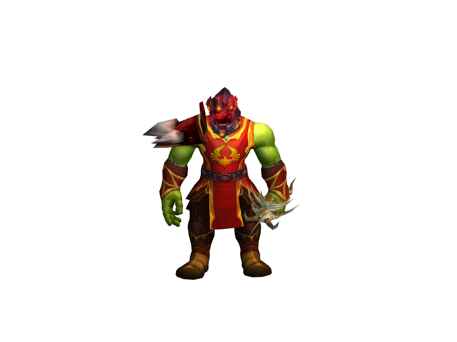 Eyrag 3D character render