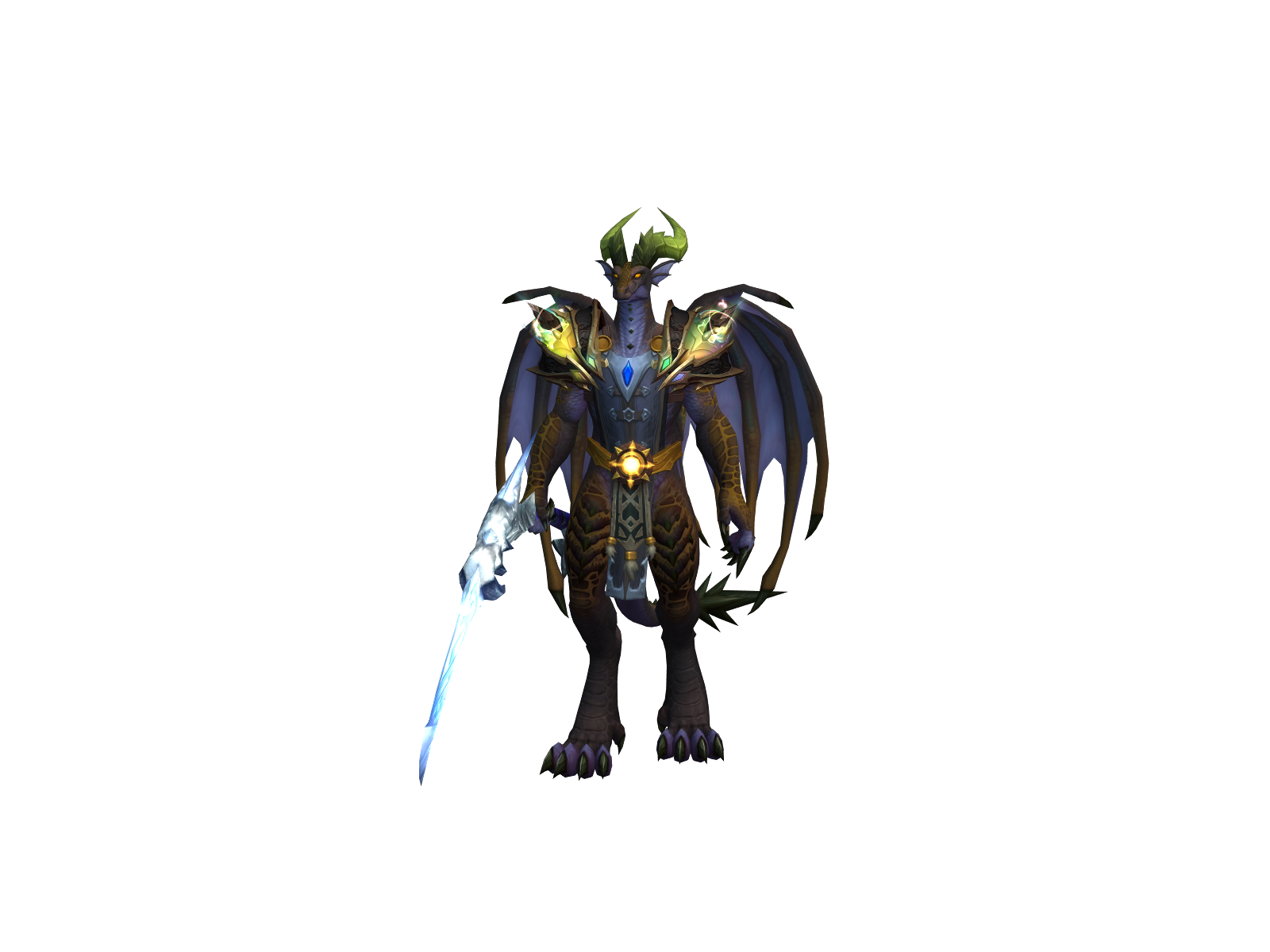Pichdragon 3D character render