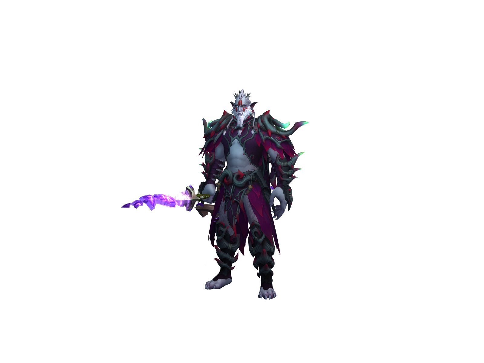 Alphafurry 3D character render
