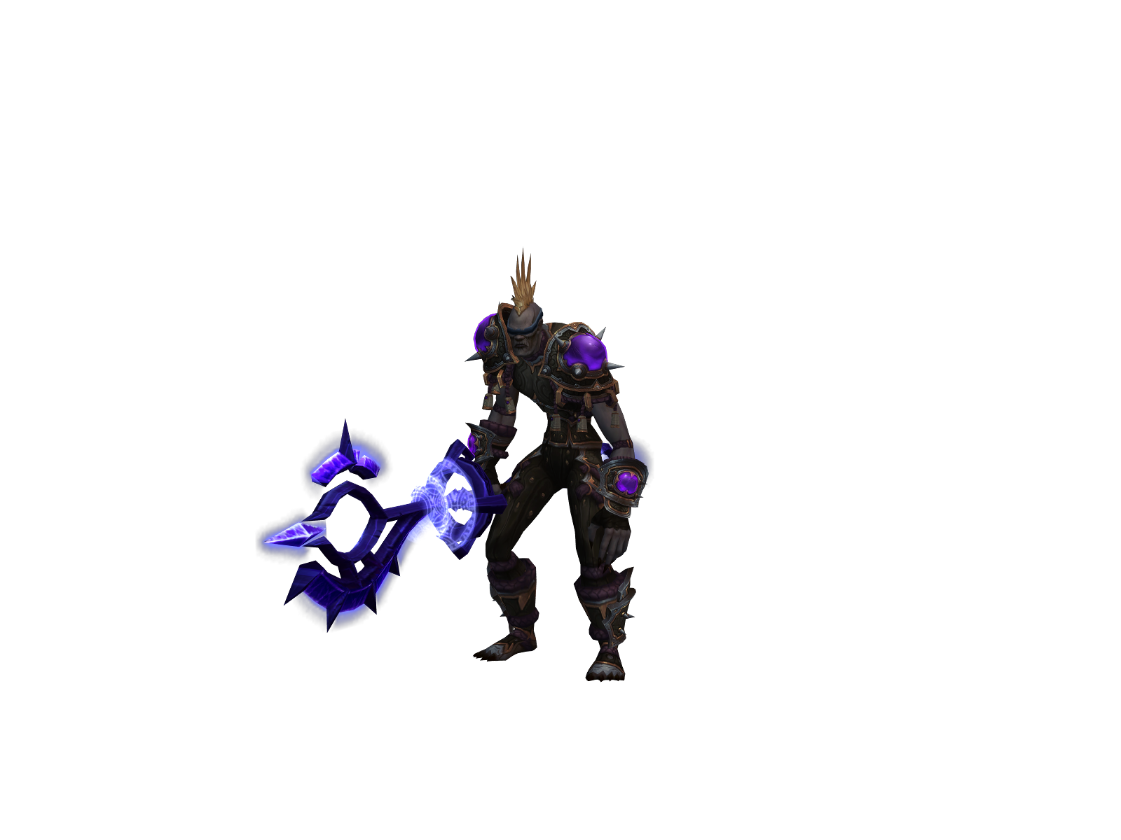 Mistix 3D character render
