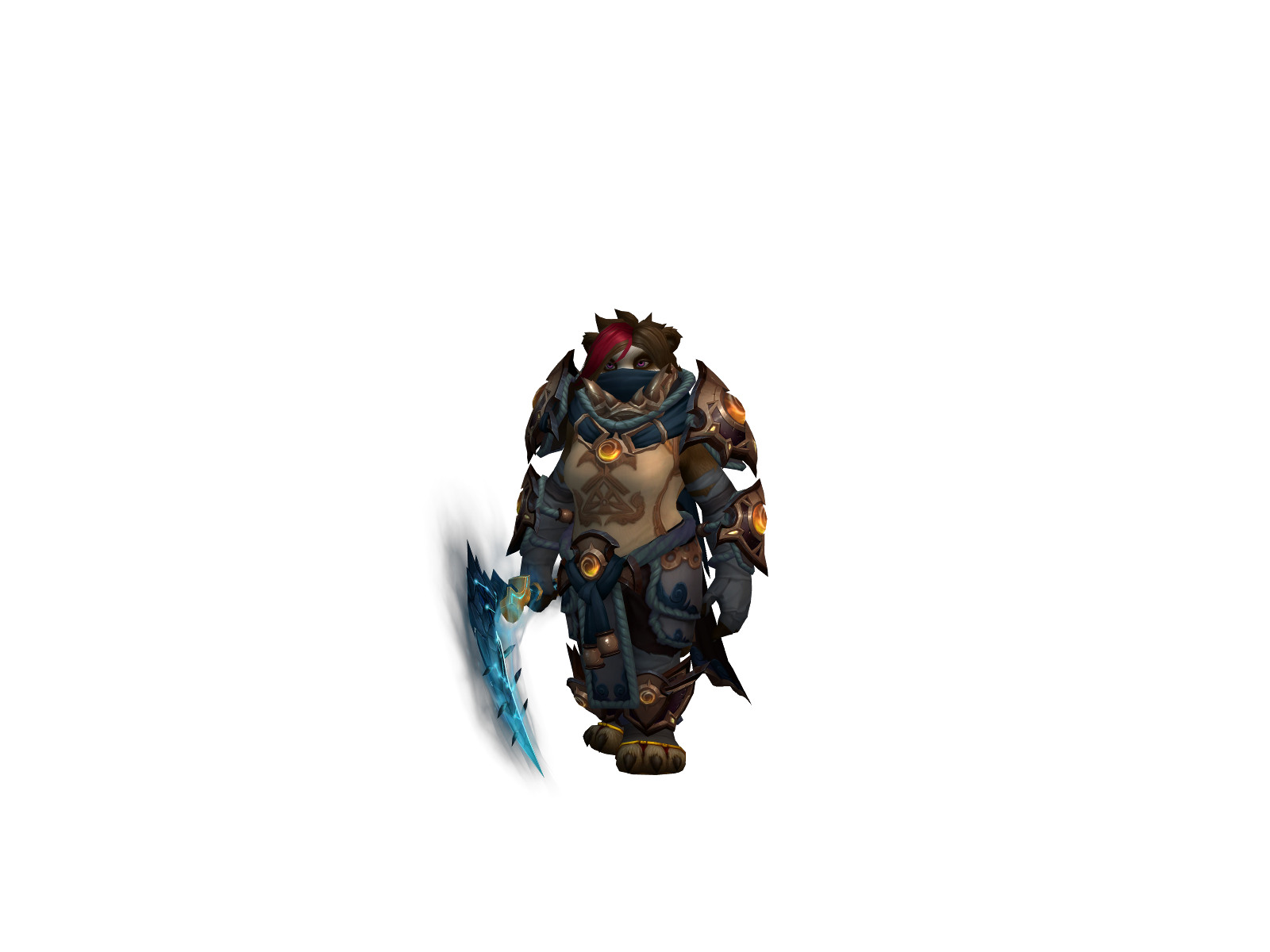 Misakiri 3D character render