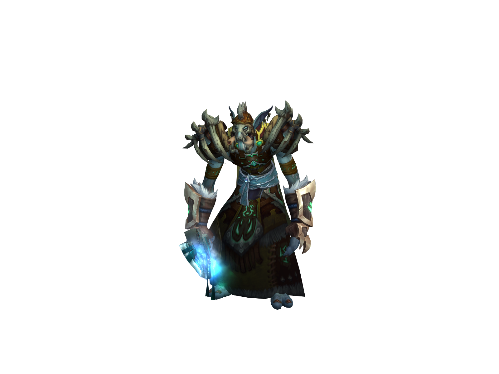Beaver 3D character render