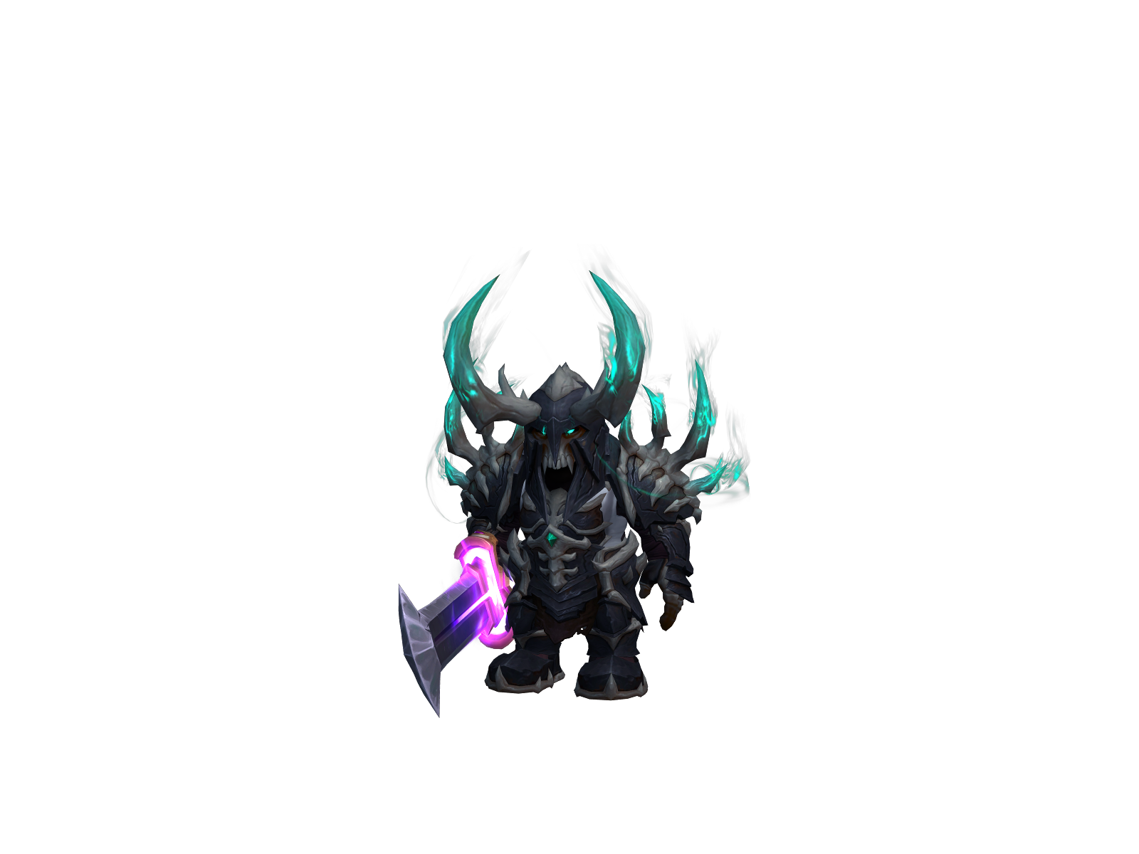 Warrdyed 3D character render