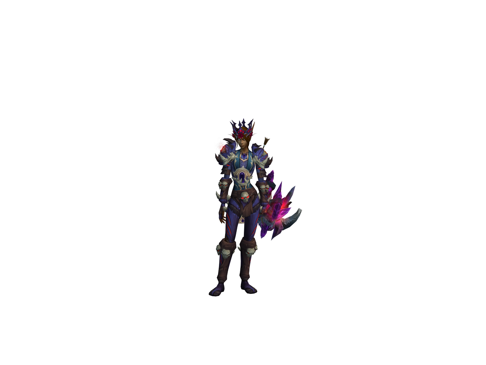 Trinîtas 3D character render