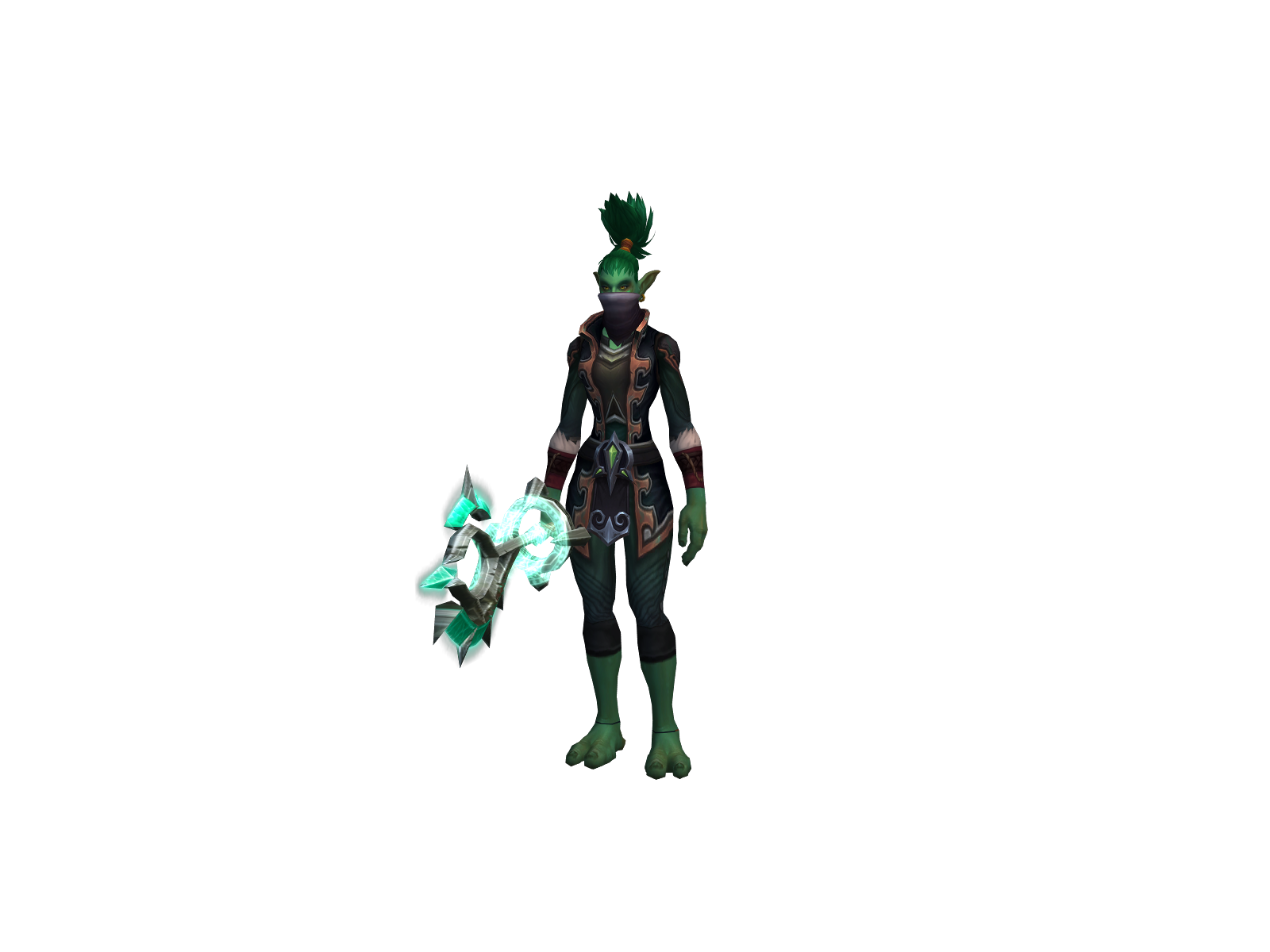 Fryndra 3D character render