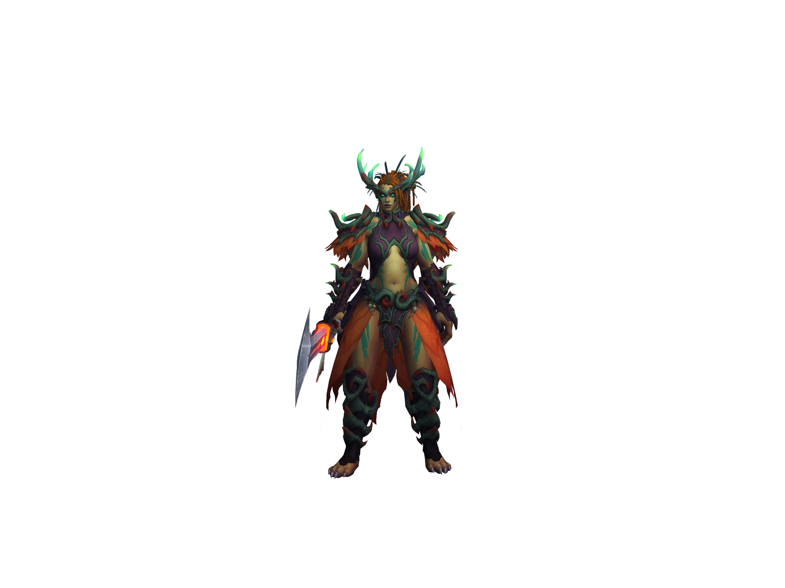 Yvea 3D character render